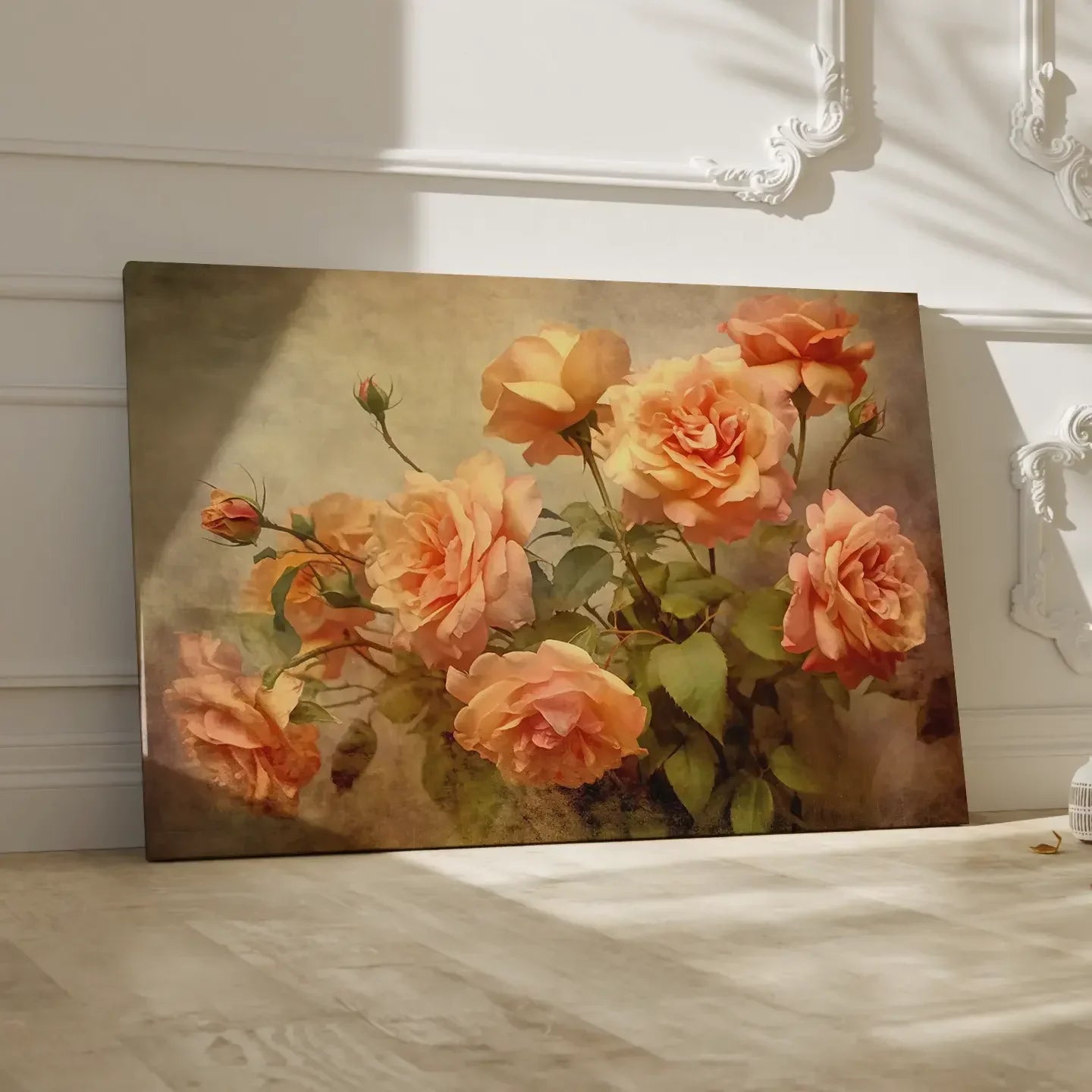 Floral Canvas Wall Art SAD565 - Posters, Prints, & Visual Artwork