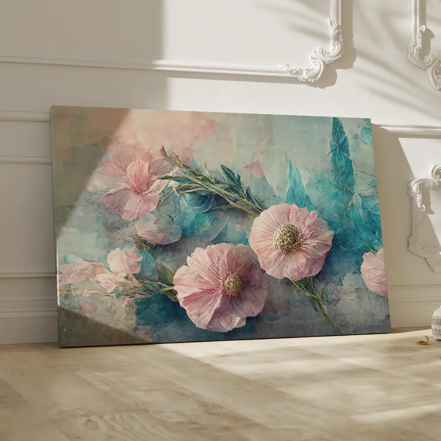 Floral Canvas Wall Art SAD579 - Posters, Prints, & Visual Artwork