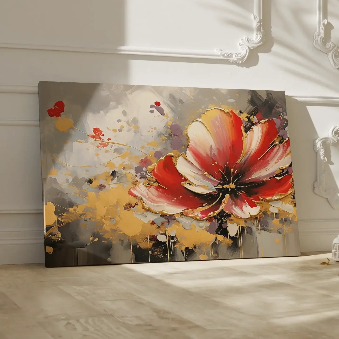 Floral Canvas Wall Art SAD715 - Posters, Prints, & Visual Artwork