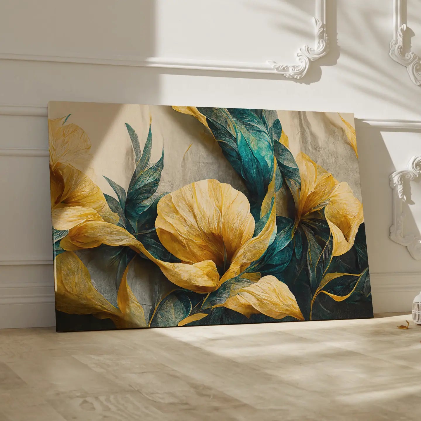 Floral Canvas Wall Art SAD1765 - Posters, Prints, & Visual Artwork