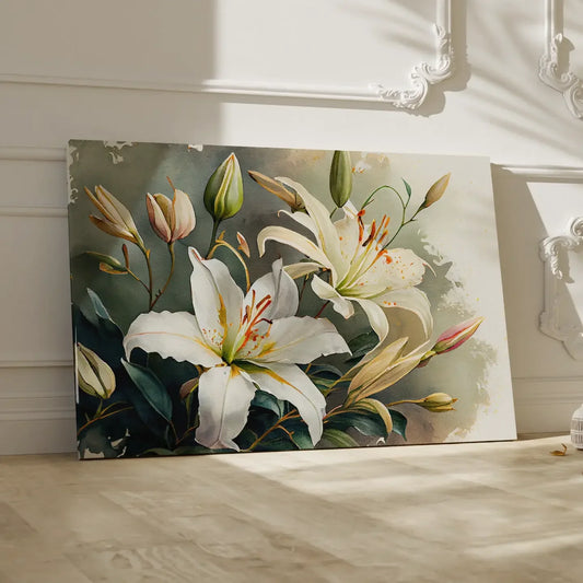 Floral Canvas Wall Art SAD746 - Posters, Prints, & Visual Artwork