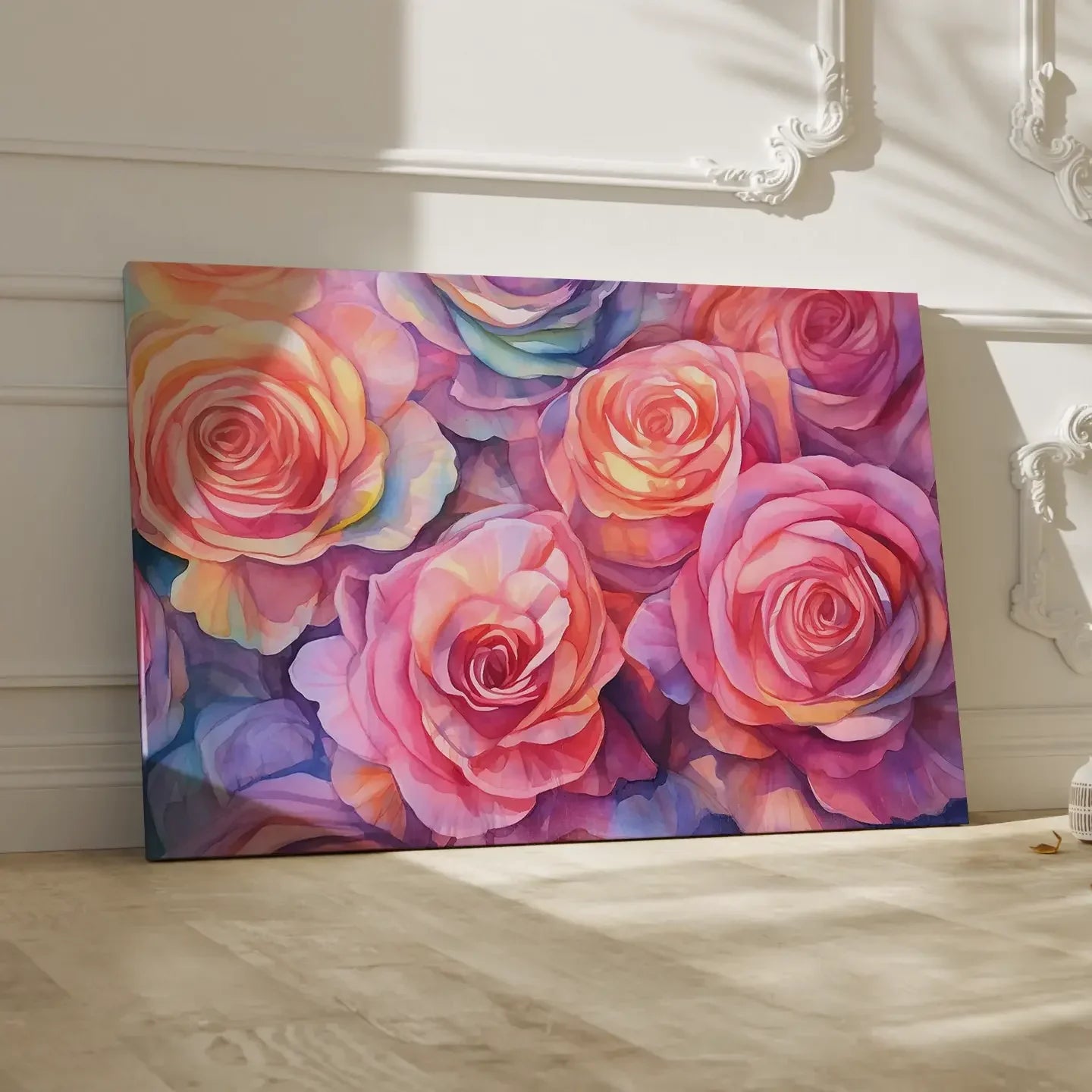 Floral Canvas Wall Art SAD731 - Posters, Prints, & Visual Artwork