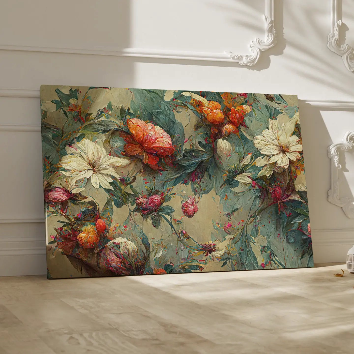 Floral Canvas Wall Art SAD699 - Posters, Prints, & Visual Artwork