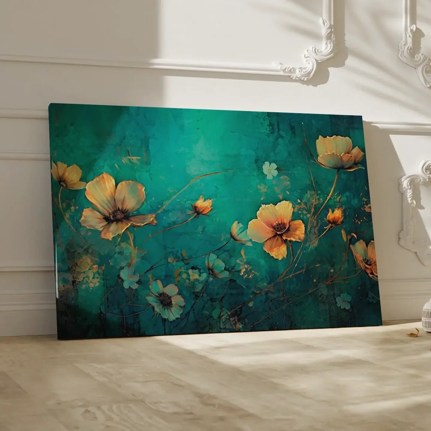 Floral Canvas Wall Art SAD722 - Posters, Prints, & Visual Artwork