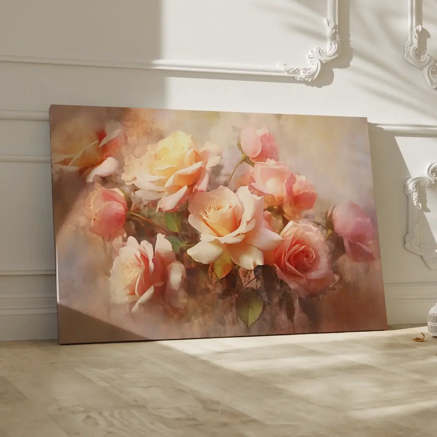 Floral Canvas Wall Art SAD564 - Posters, Prints, & Visual Artwork