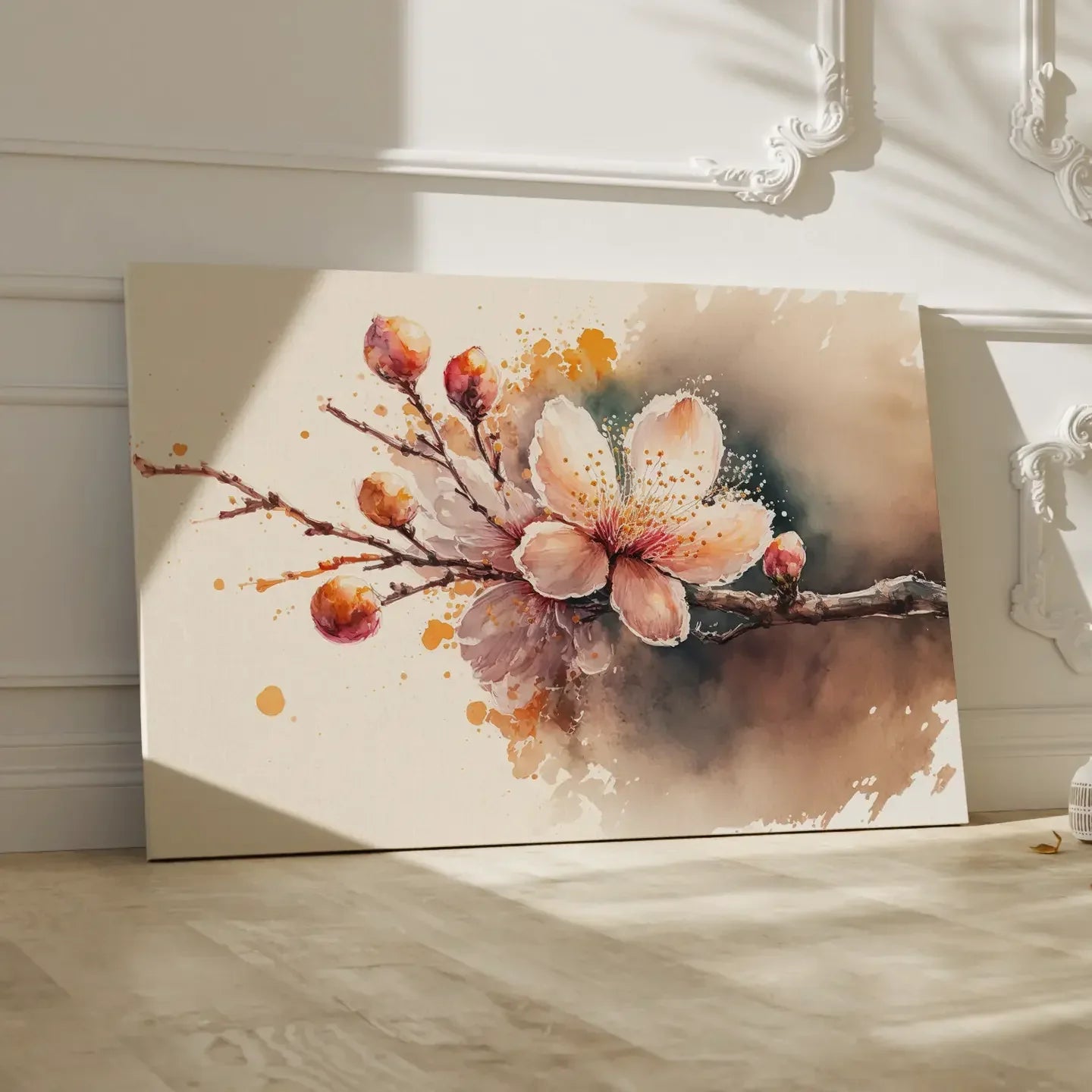 Floral Canvas Wall Art SAD743 - Posters, Prints, & Visual Artwork