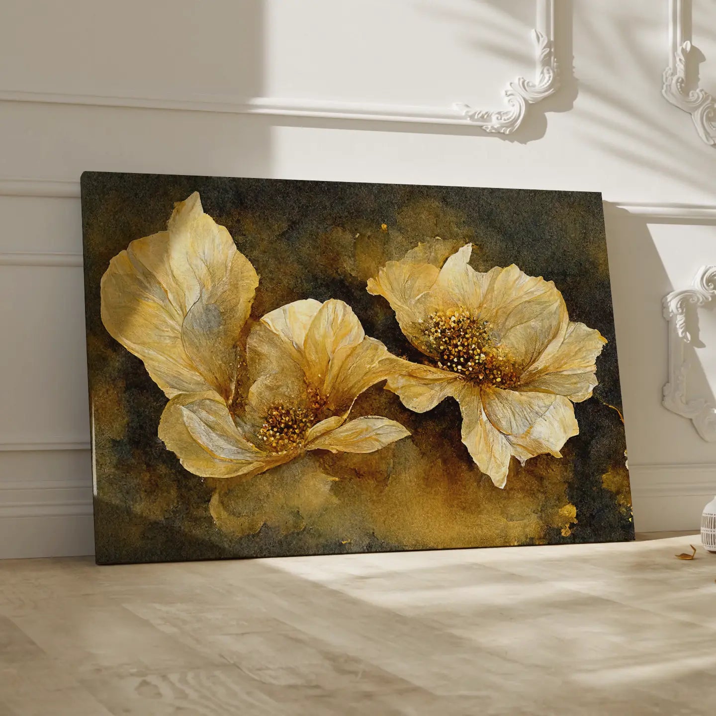 Floral Canvas Wall Art SAD596 - Posters, Prints, & Visual Artwork