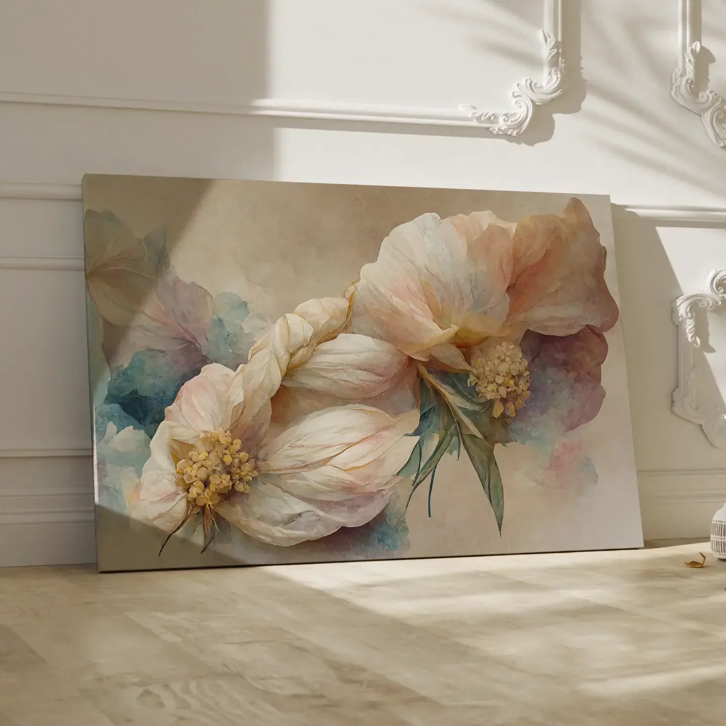 Floral Canvas Wall Art SAD572 - Posters, Prints, & Visual Artwork