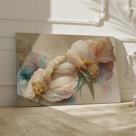 Floral Canvas Wall Art SAD572 - Posters, Prints, & Visual Artwork