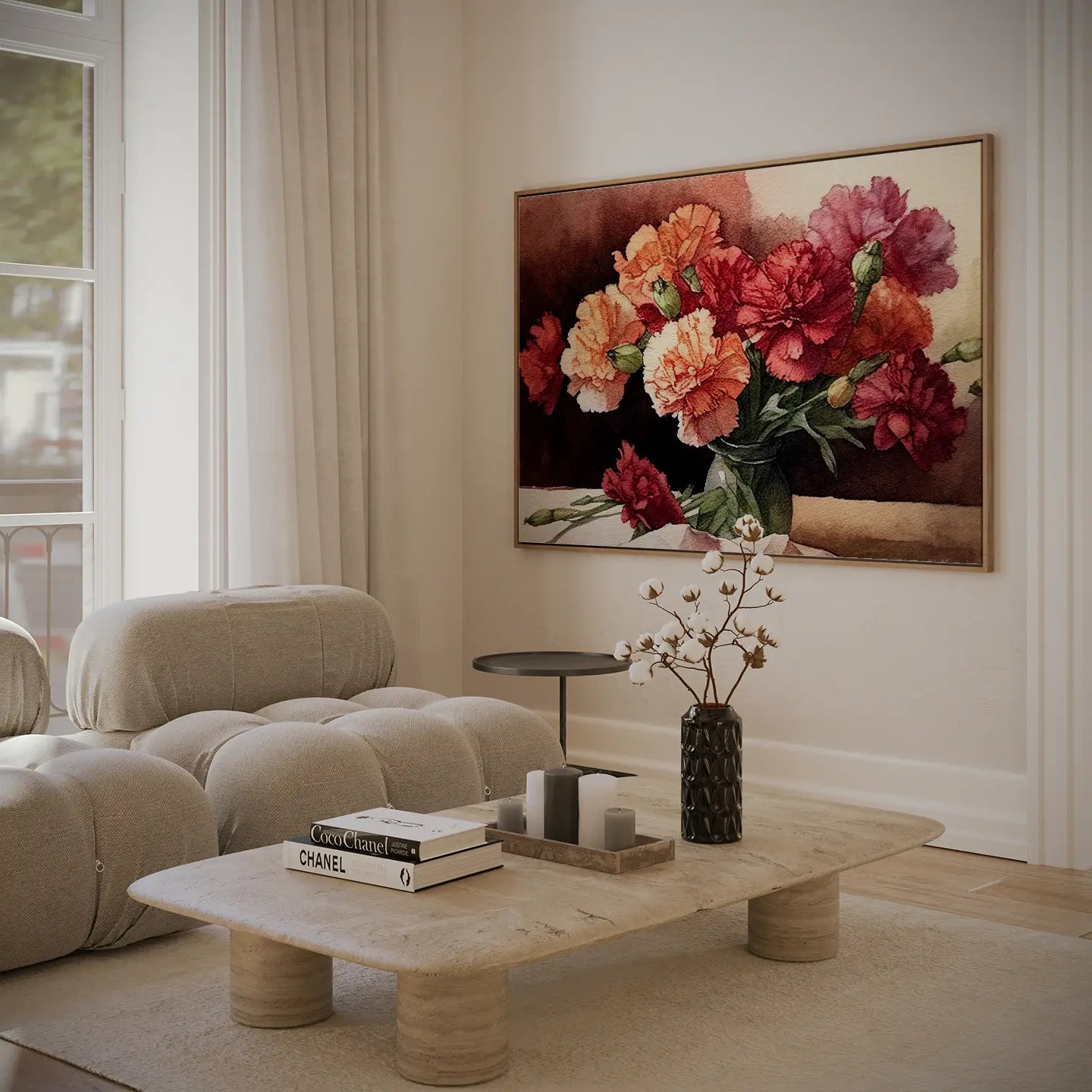 Floral Canvas Wall Art SAD1762 - Posters, Prints, & Visual Artwork