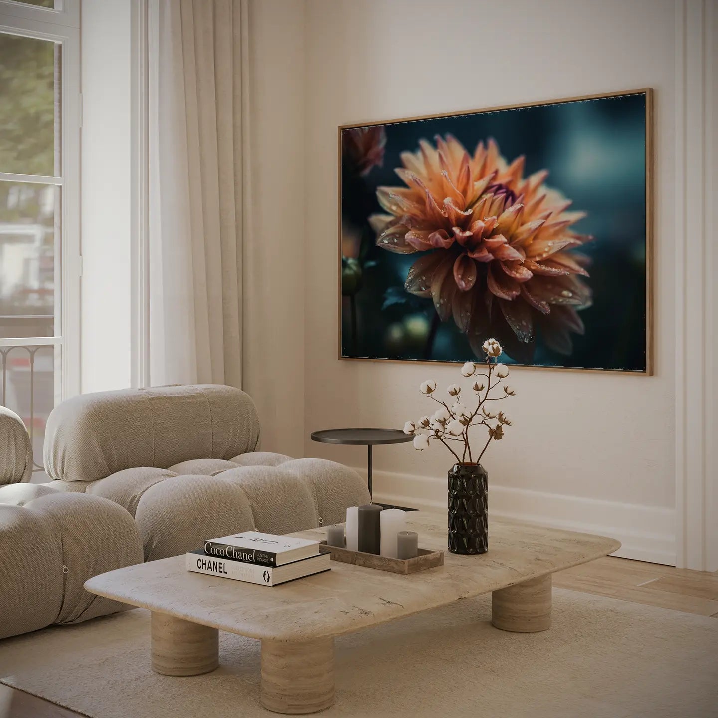 Floral Canvas Wall Art SAD1754 - Posters, Prints, & Visual Artwork