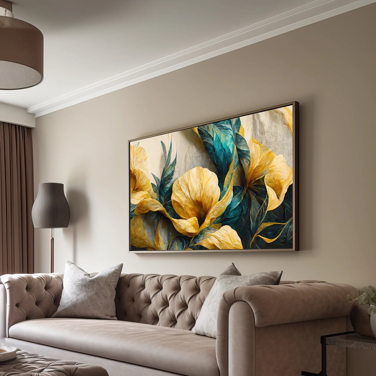 Floral Canvas Wall Art SAD1765 - Posters, Prints, & Visual Artwork