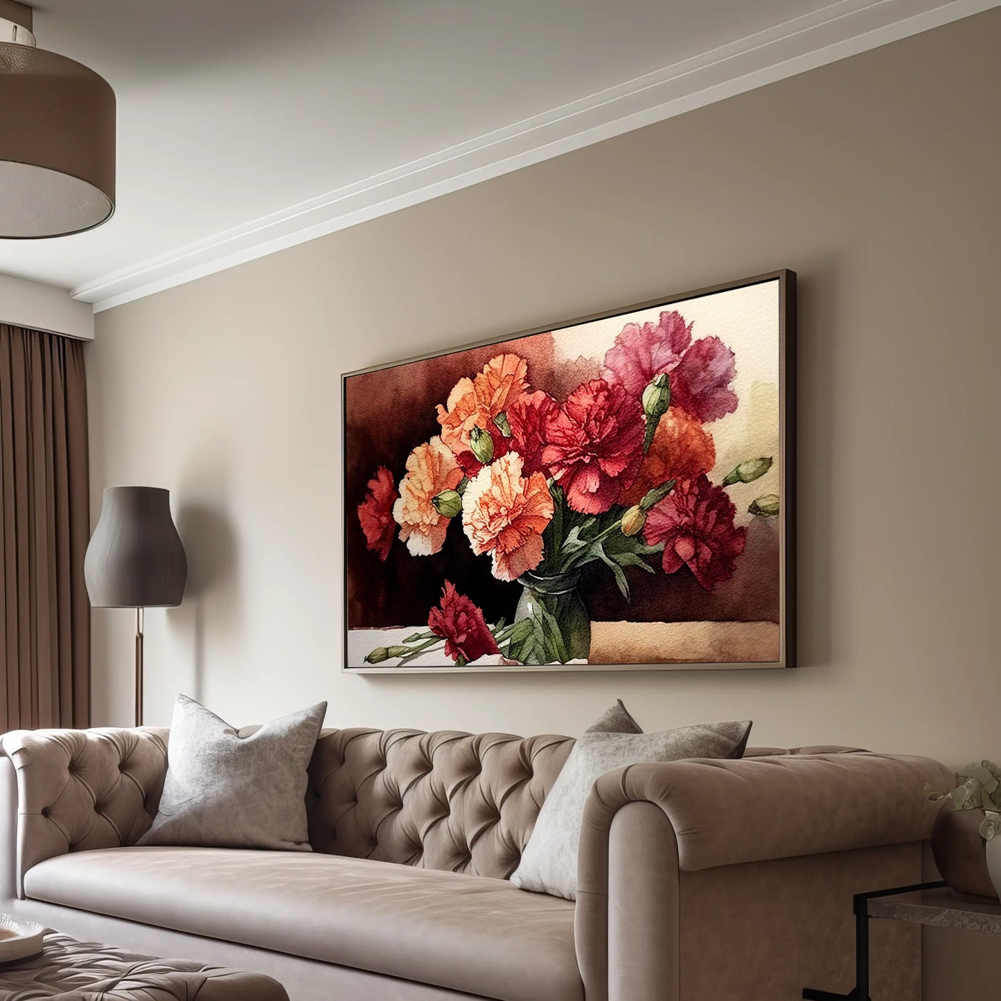 Floral Canvas Wall Art SAD1762 - Posters, Prints, & Visual Artwork