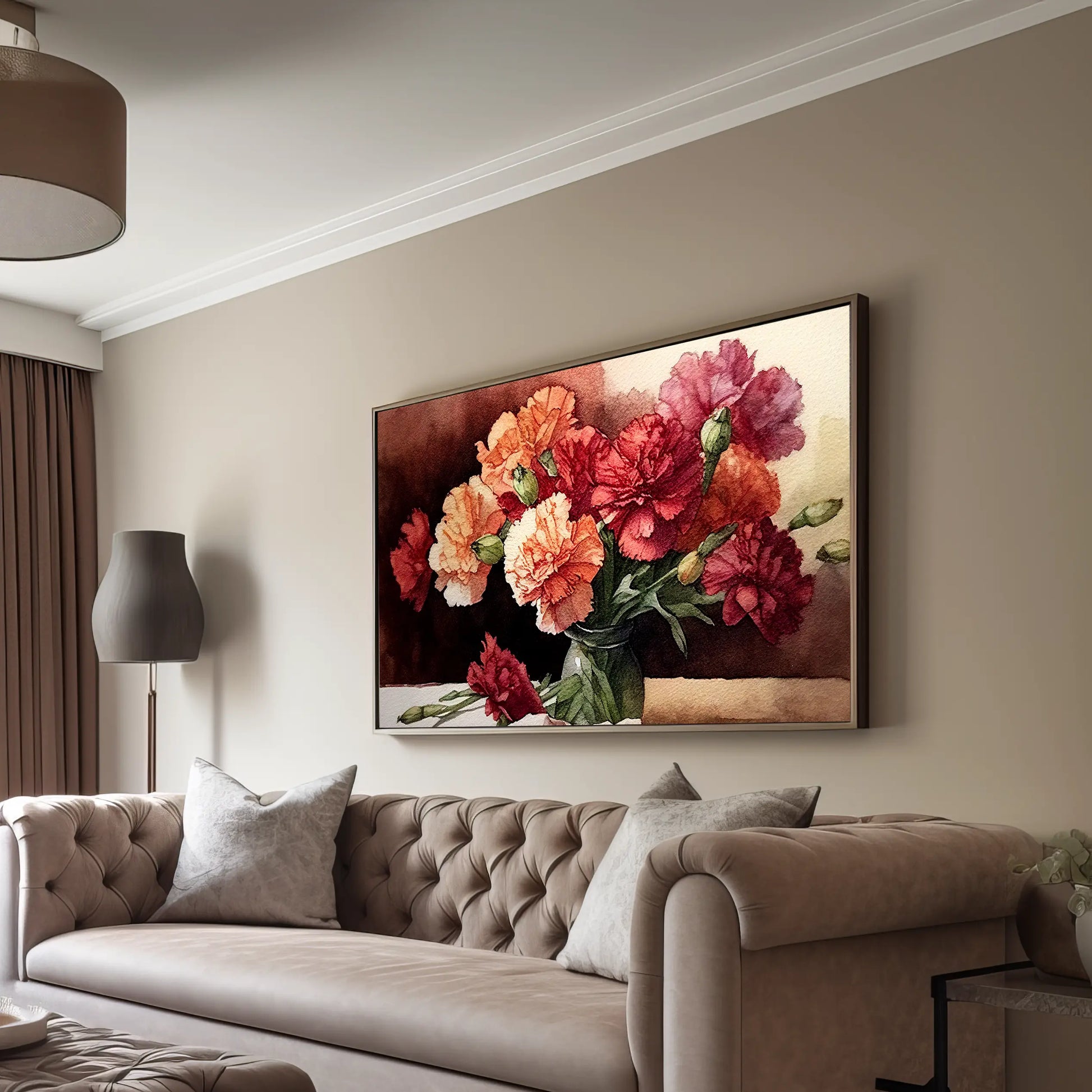 Floral Canvas Wall Art SAD1762 - Posters, Prints, & Visual Artwork