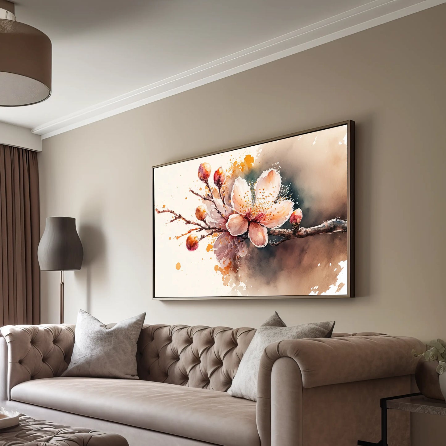 Floral Canvas Wall Art SAD743 - Posters, Prints, & Visual Artwork