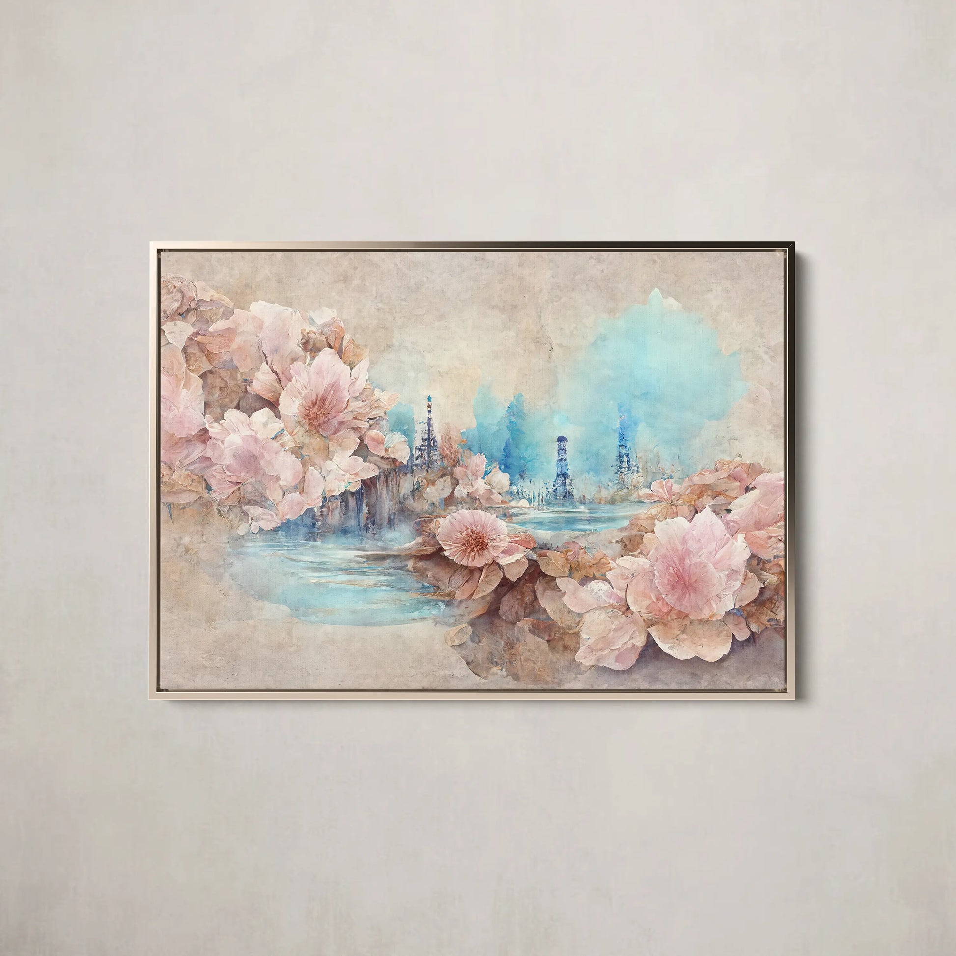 Floral Canvas Wall Art SAD701 - Posters, Prints, & Visual Artwork