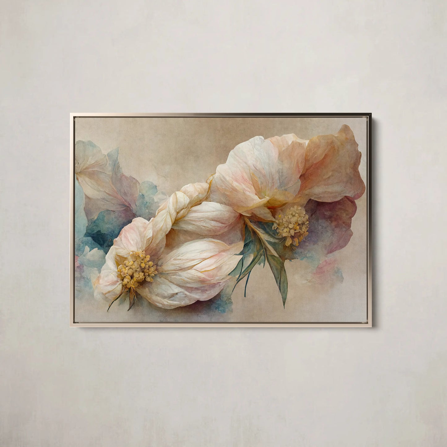 Floral Canvas Wall Art SAD572 - Posters, Prints, & Visual Artwork