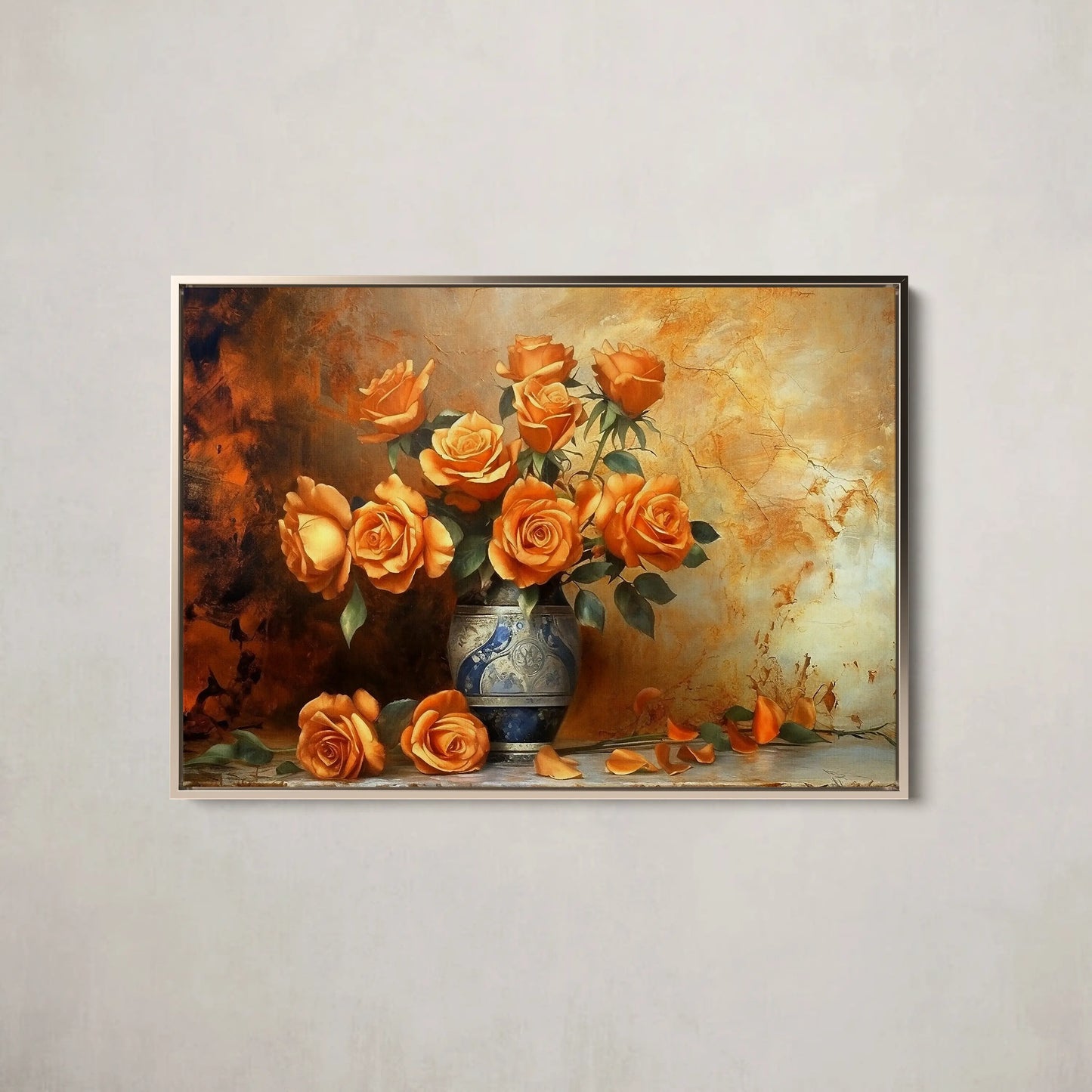 Floral Canvas Wall Art SAD1718 - Posters, Prints, & Visual Artwork