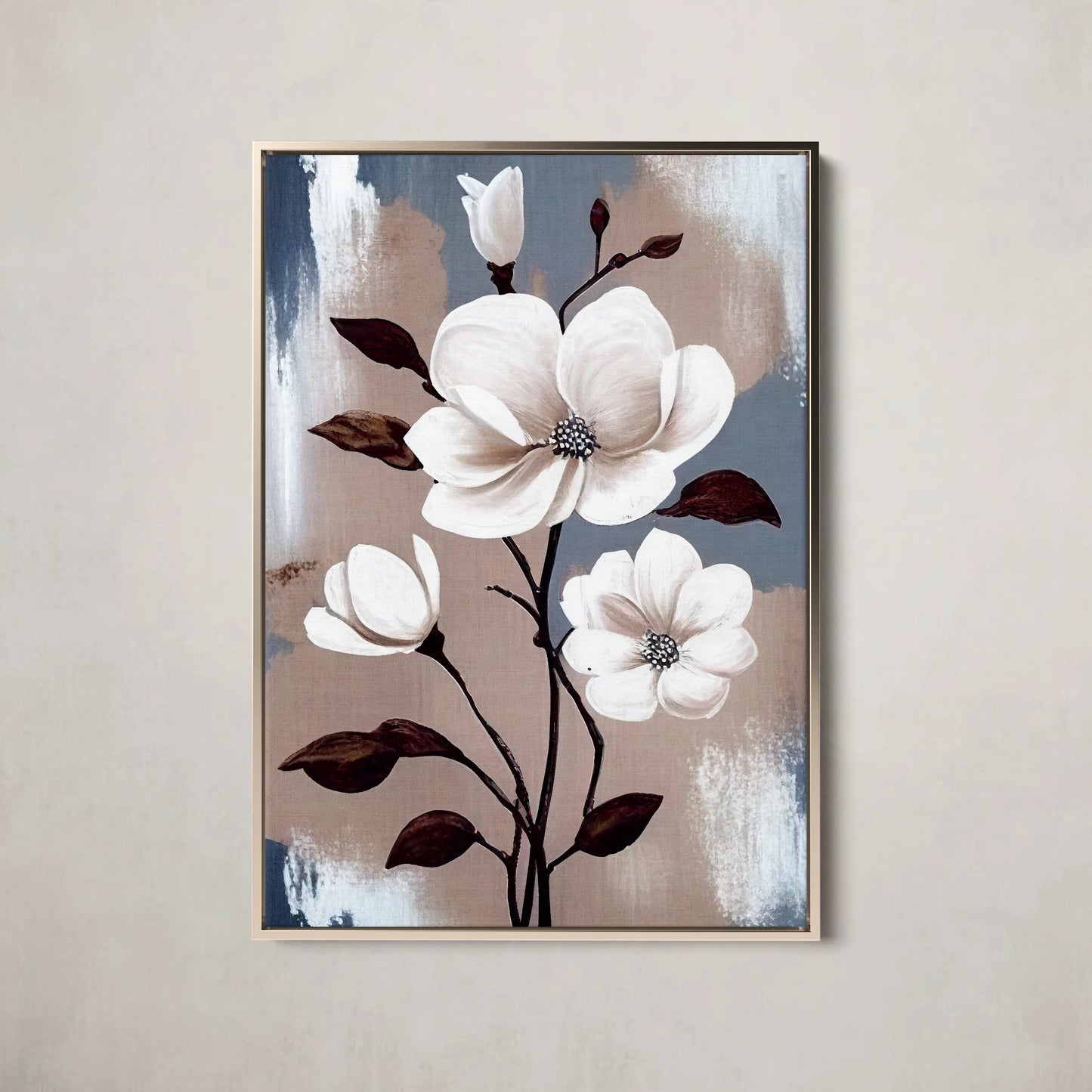 Floral Canvas Wall Art SAD932 - Posters, Prints, & Visual Artwork