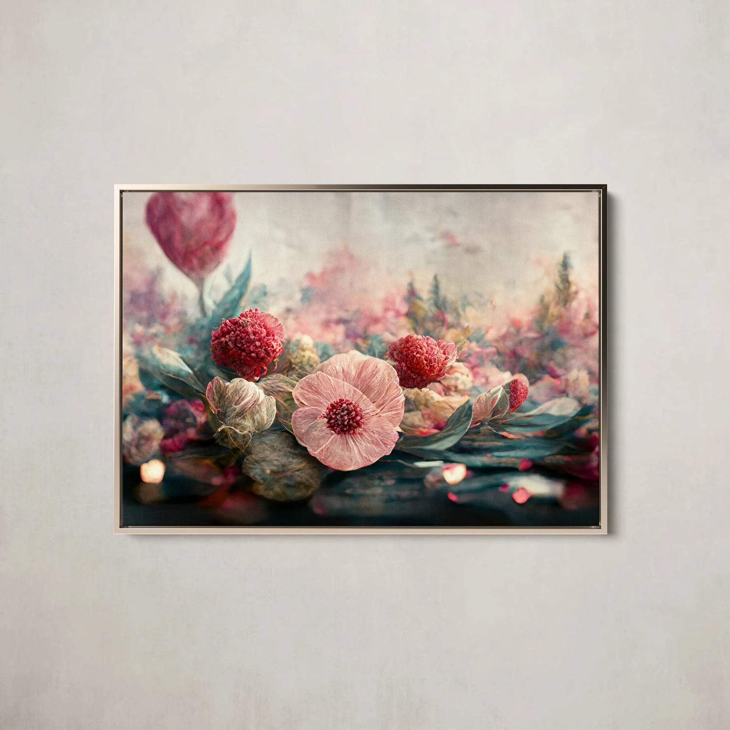 Floral Canvas Wall Art SAD1780 - Posters, Prints, & Visual Artwork