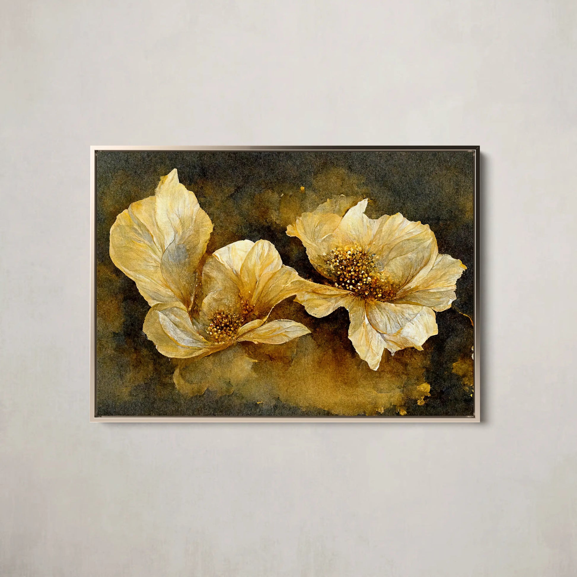 Floral Canvas Wall Art SAD596 - Posters, Prints, & Visual Artwork