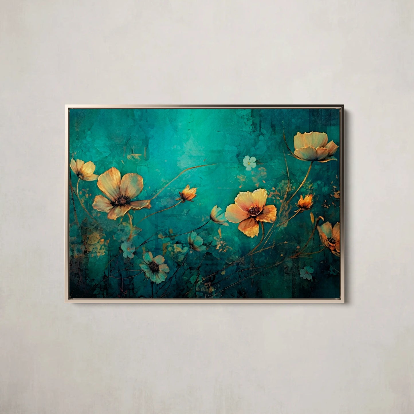 Floral Canvas Wall Art SAD722 - Posters, Prints, & Visual Artwork