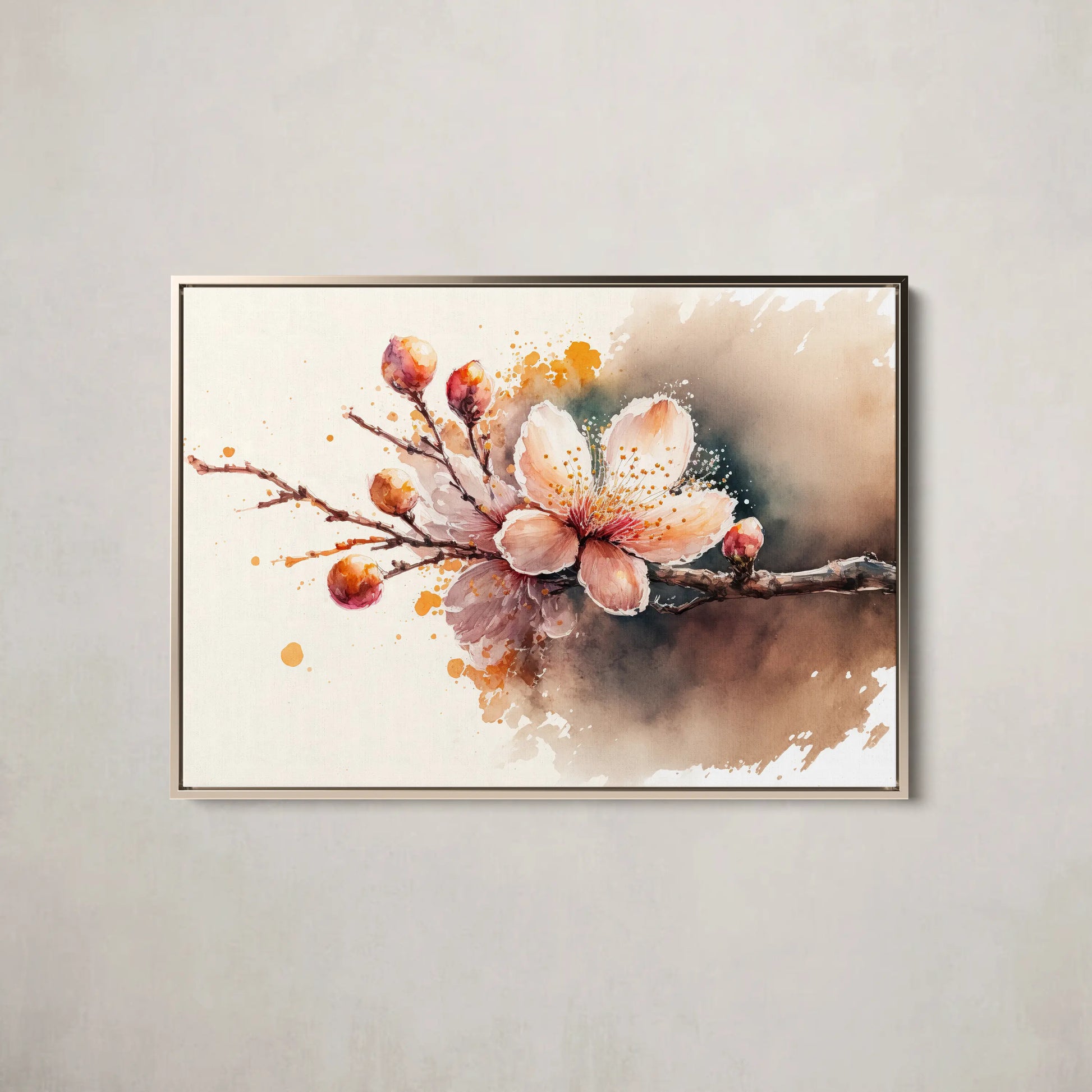 Floral Canvas Wall Art SAD743 - Posters, Prints, & Visual Artwork