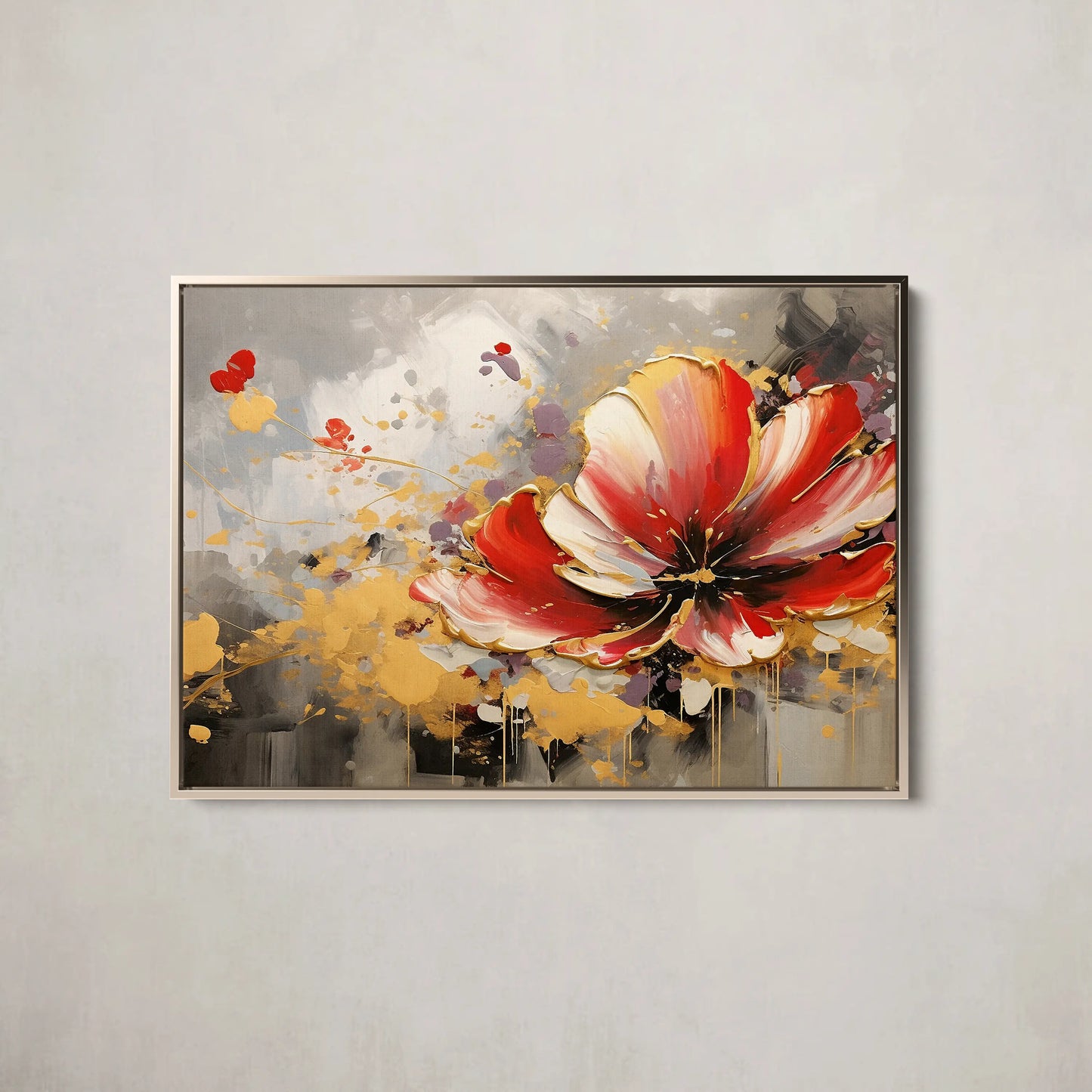 Floral Canvas Wall Art SAD715 - Posters, Prints, & Visual Artwork