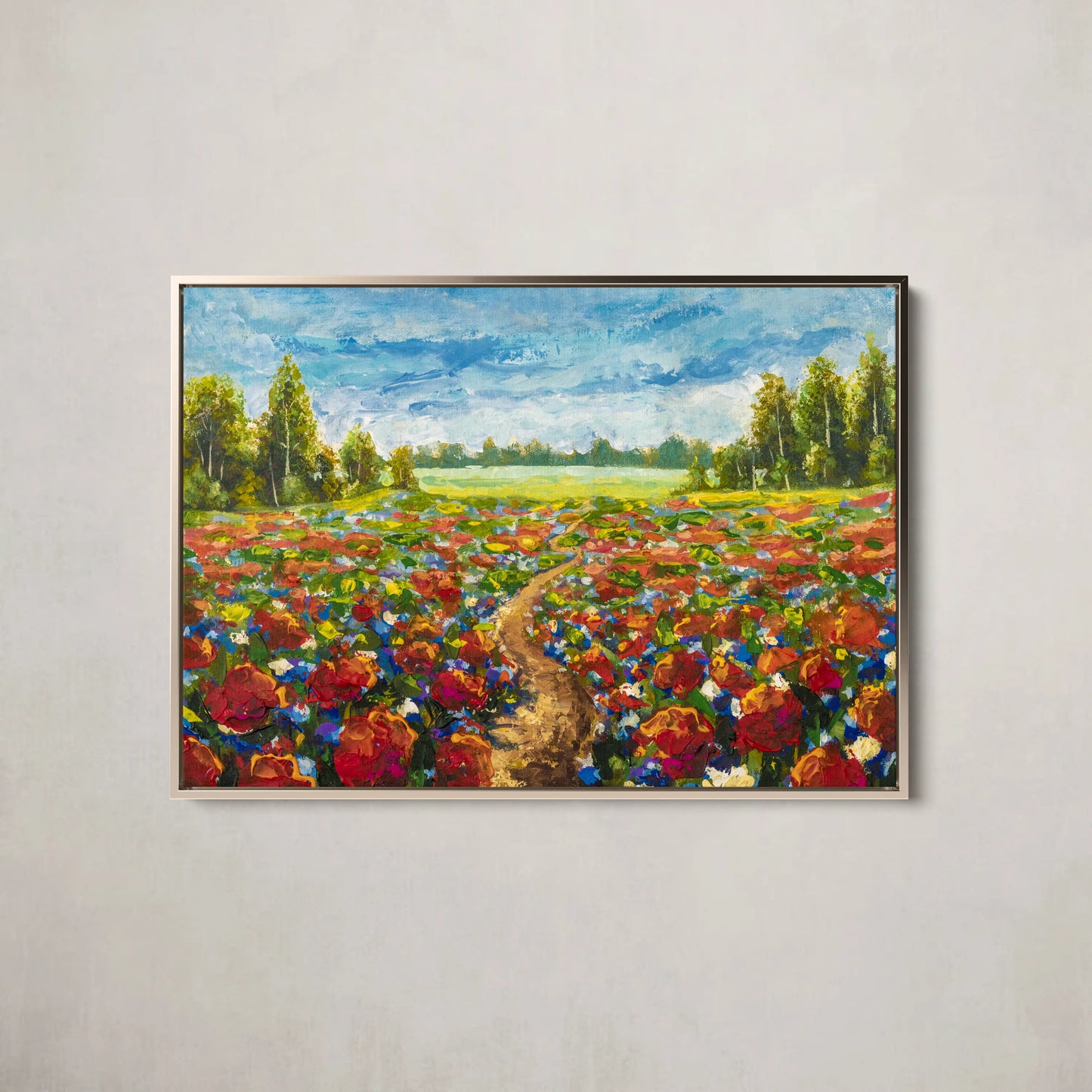 Floral Canvas Wall Art SAD1258 - Posters, Prints, & Visual Artwork