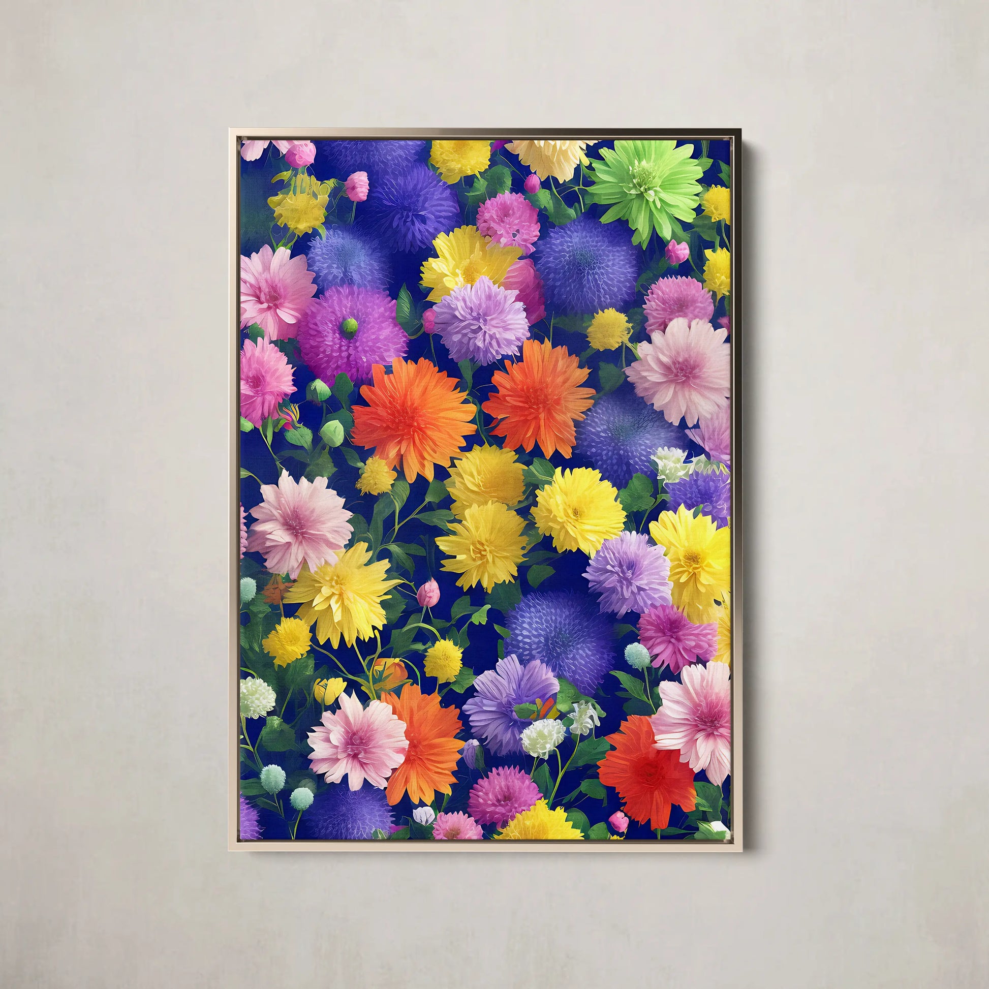 Floral Canvas Wall Art SAD898 - Posters, Prints, & Visual Artwork