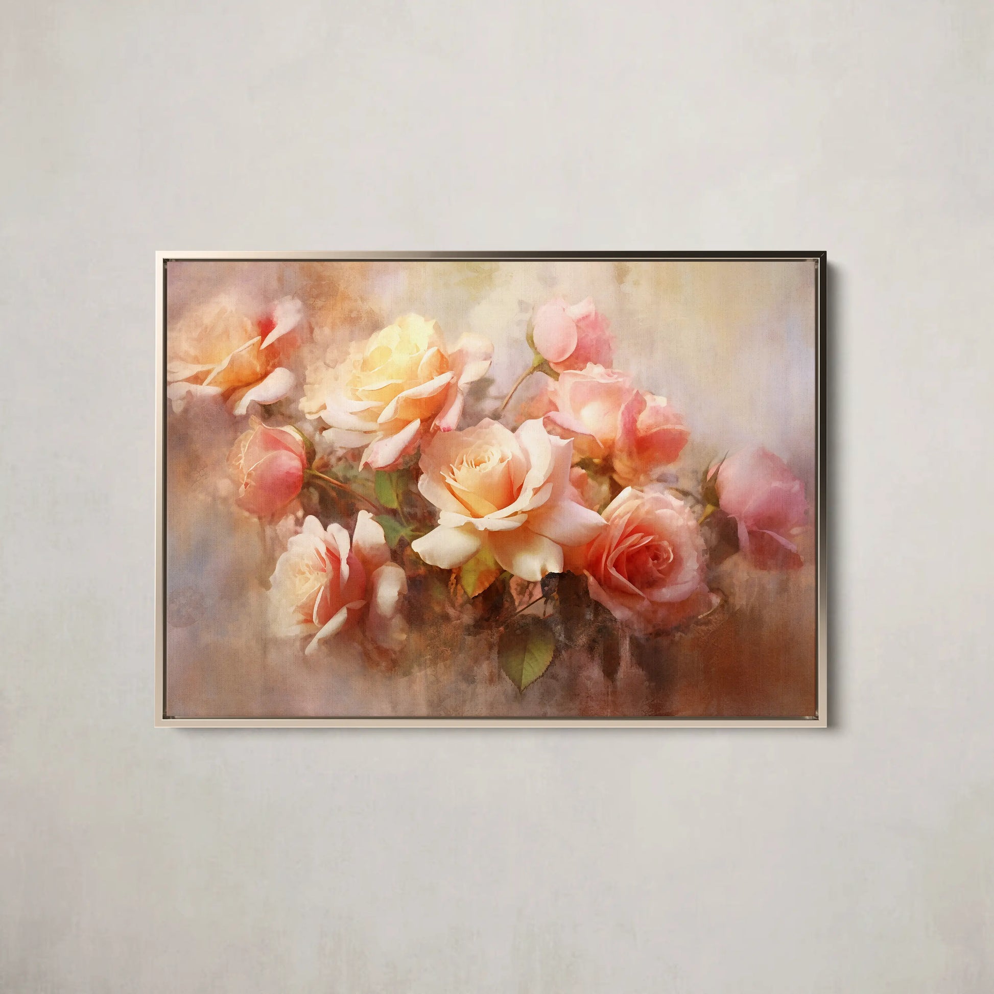 Floral Canvas Wall Art SAD564 - Posters, Prints, & Visual Artwork