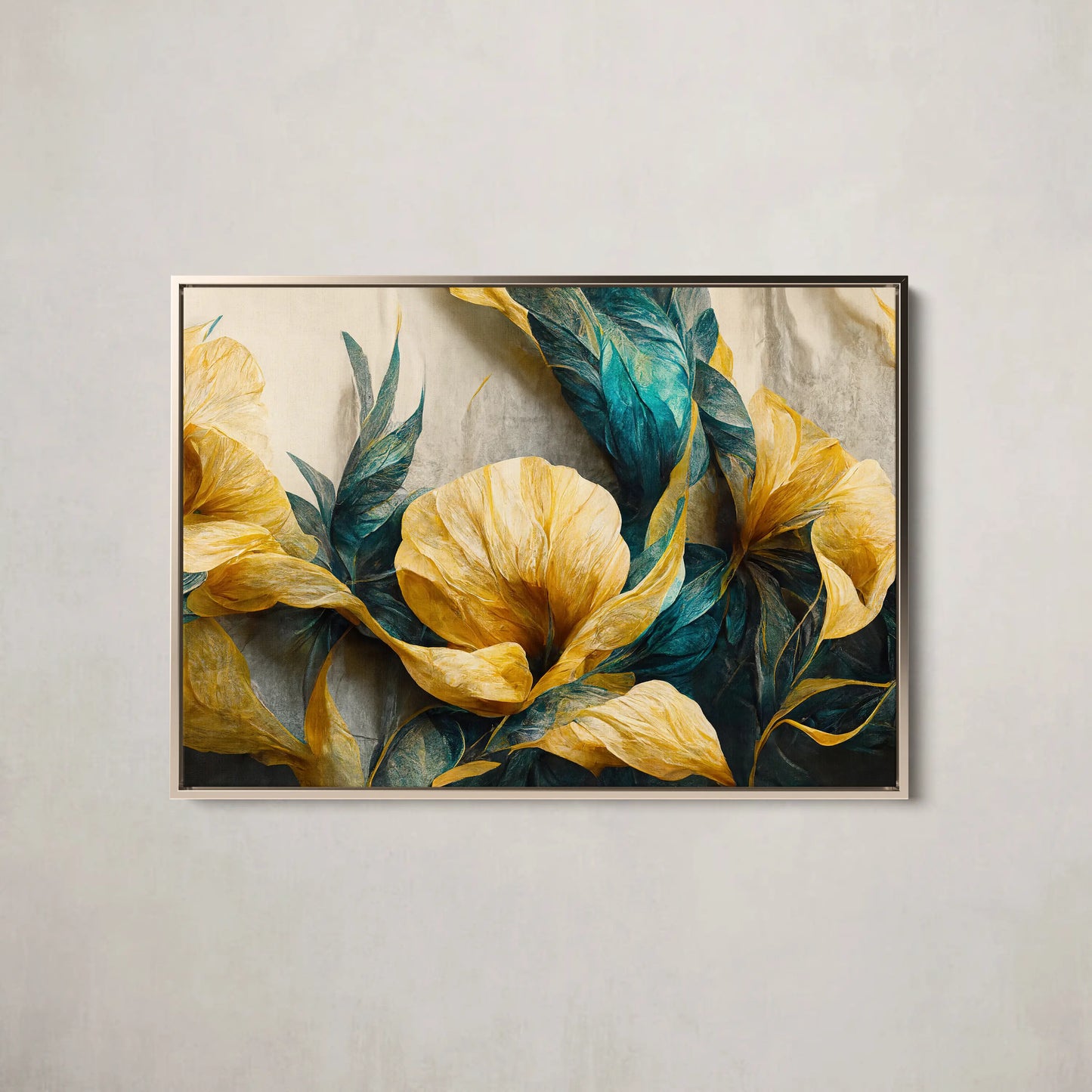 Floral Canvas Wall Art SAD1765 - Posters, Prints, & Visual Artwork