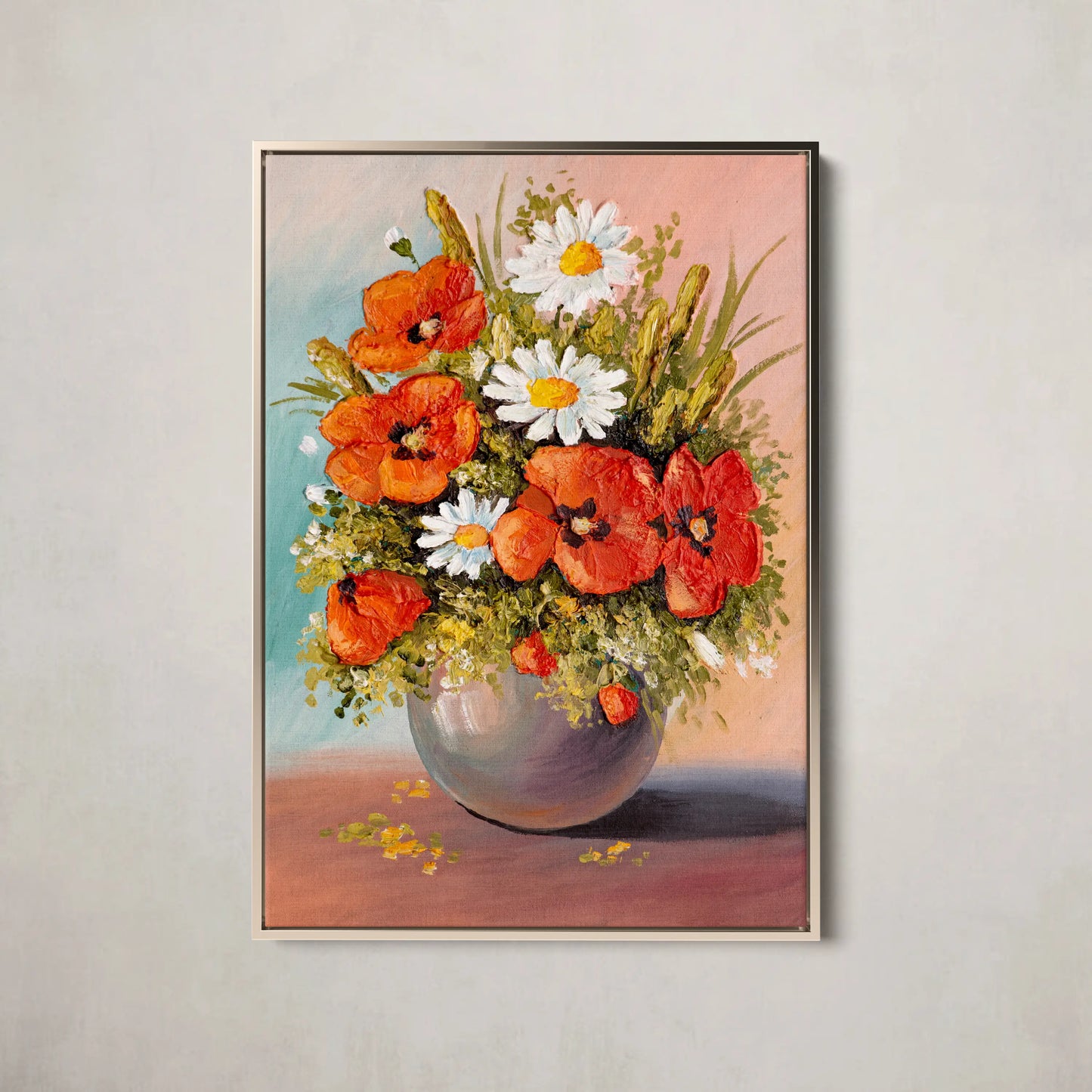 Floral Canvas Wall Art SAD966 - Posters, Prints, & Visual Artwork