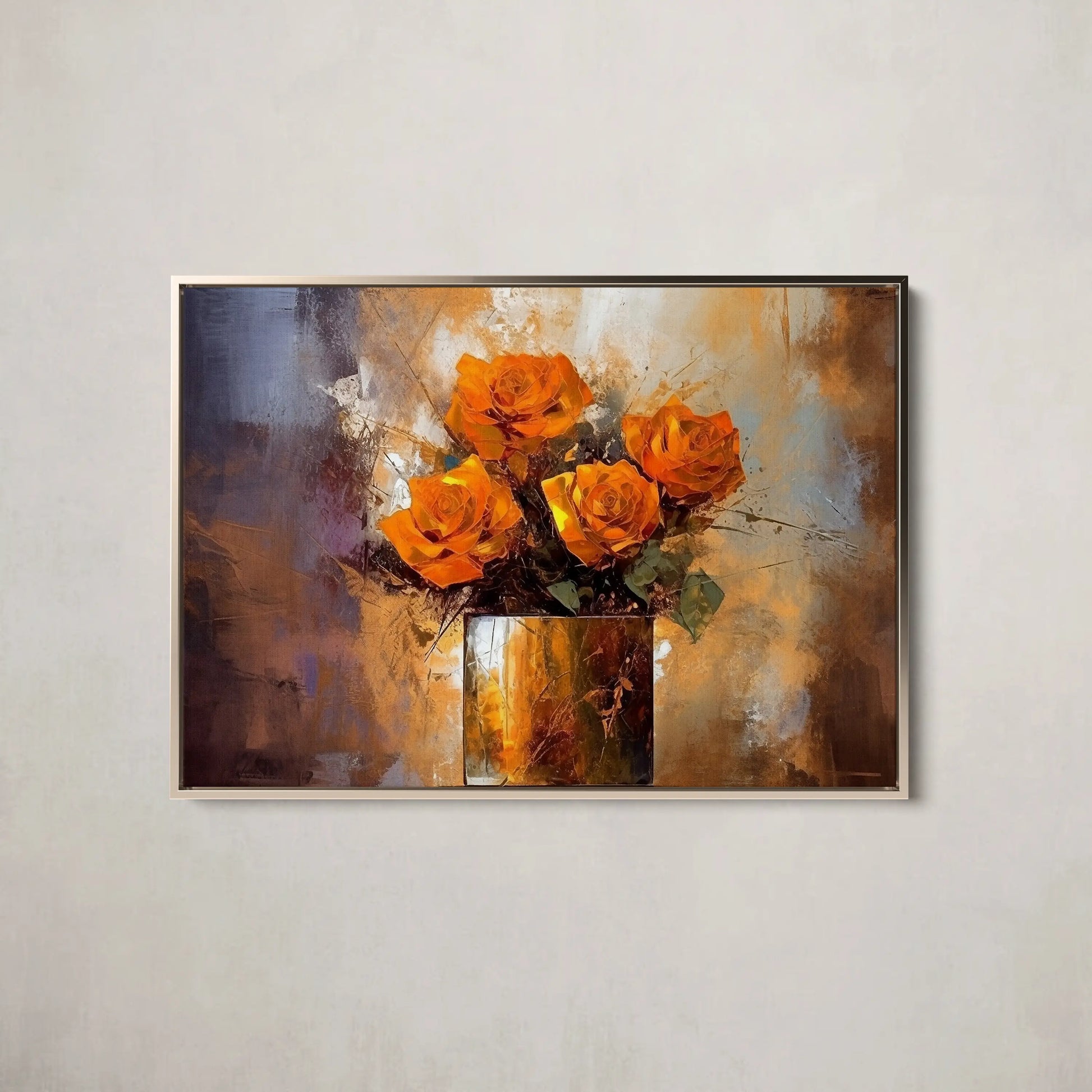 Floral Canvas Wall Art SAD574 - Posters, Prints, & Visual Artwork