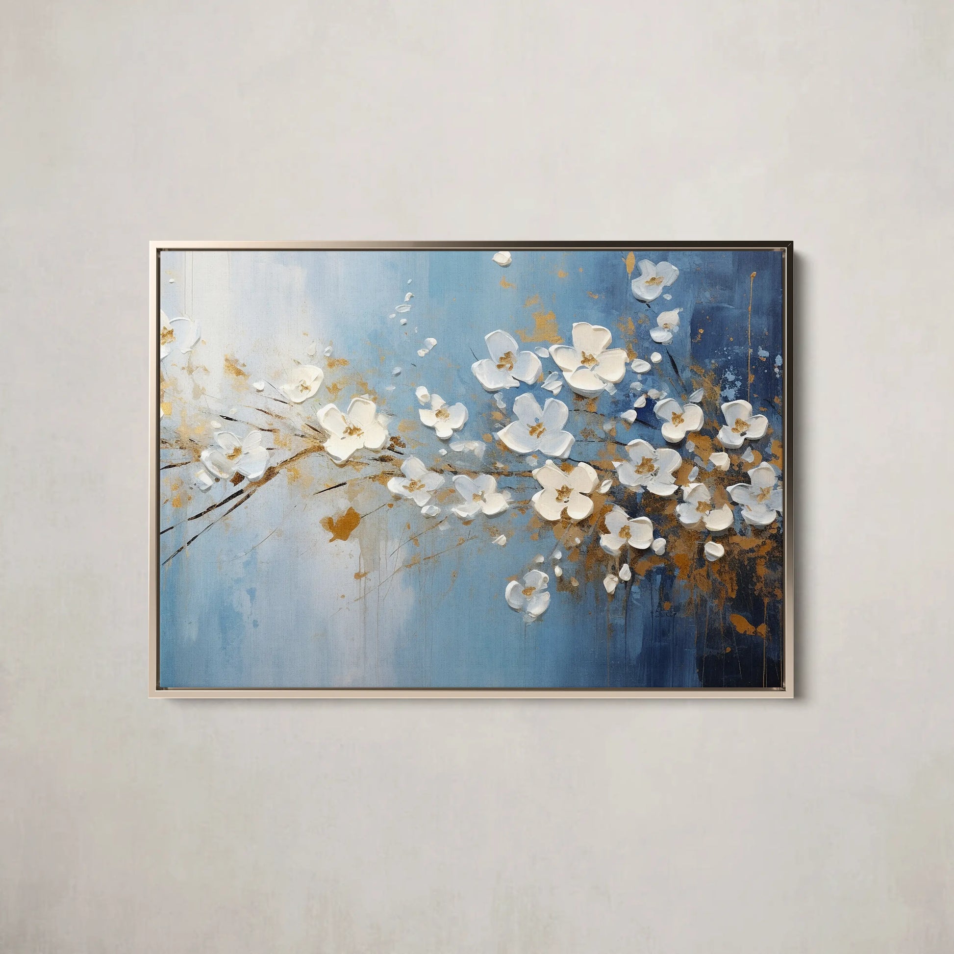 Floral Canvas Wall Art SAD551 - Posters, Prints, & Visual Artwork