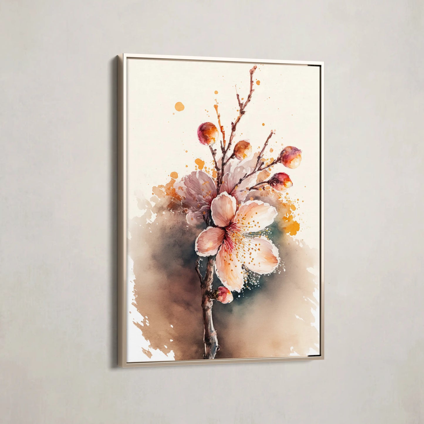 Floral Canvas Wall Art SAD743 - Posters, Prints, & Visual Artwork