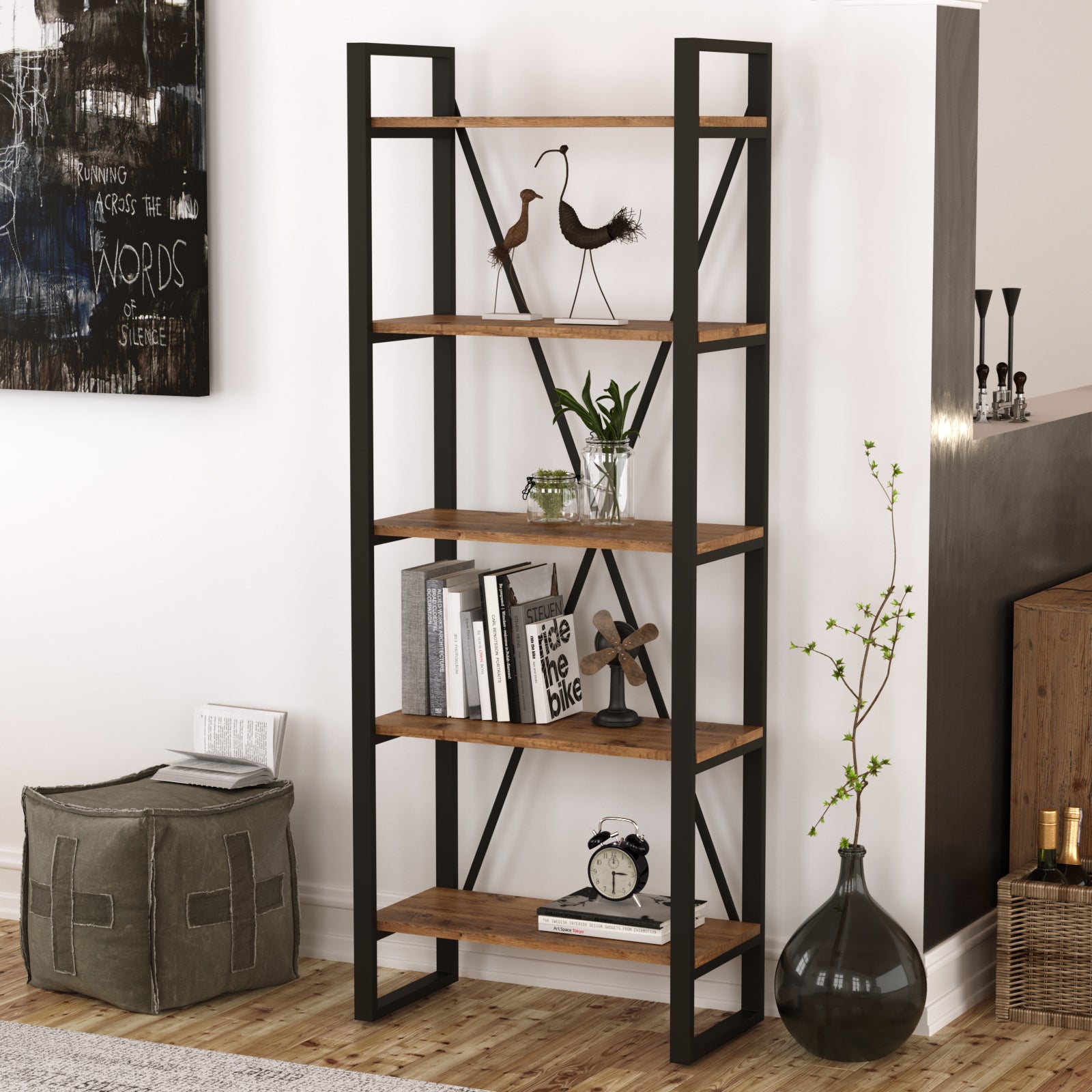 مكتبة ڤوياج- L - Shelving