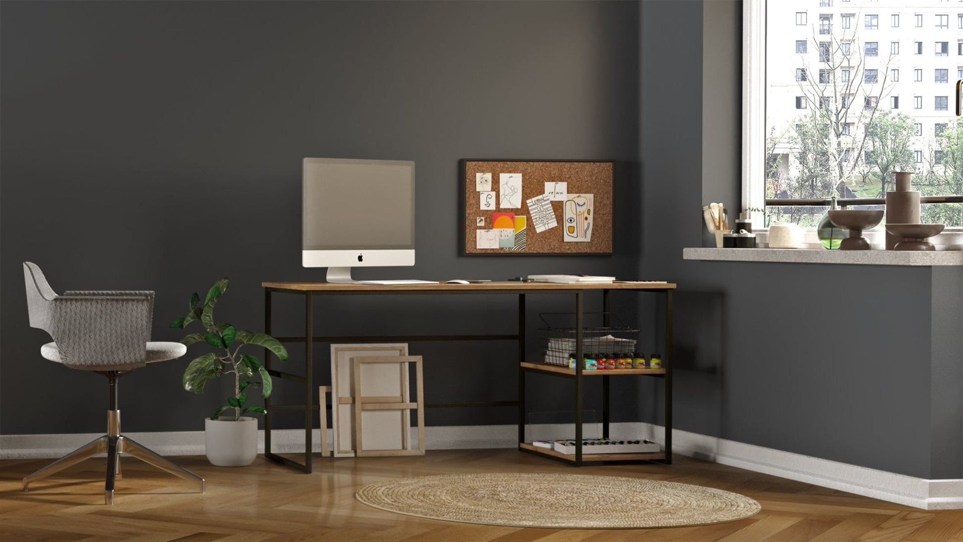 مكتب ڤوياج - 2XL-Shelf R - desks