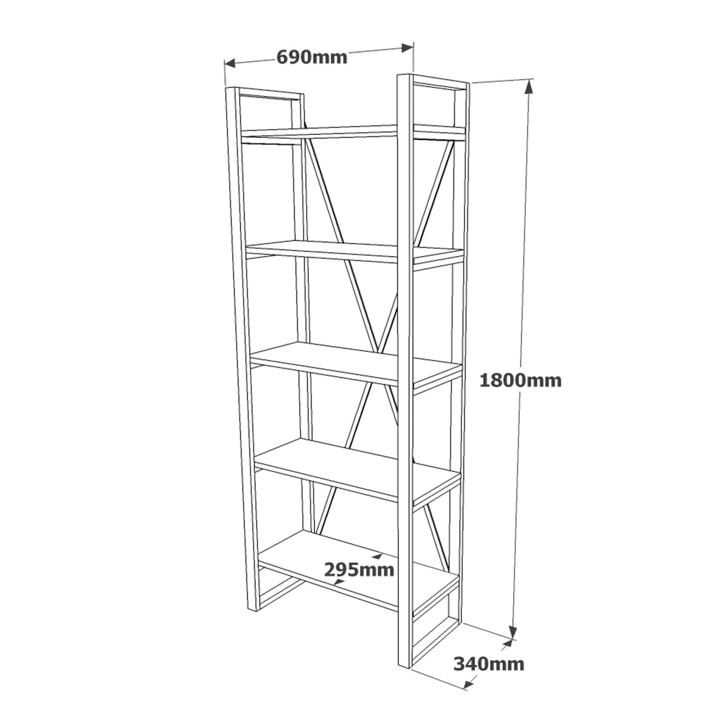 مكتبة ڤوياج- L - Shelving