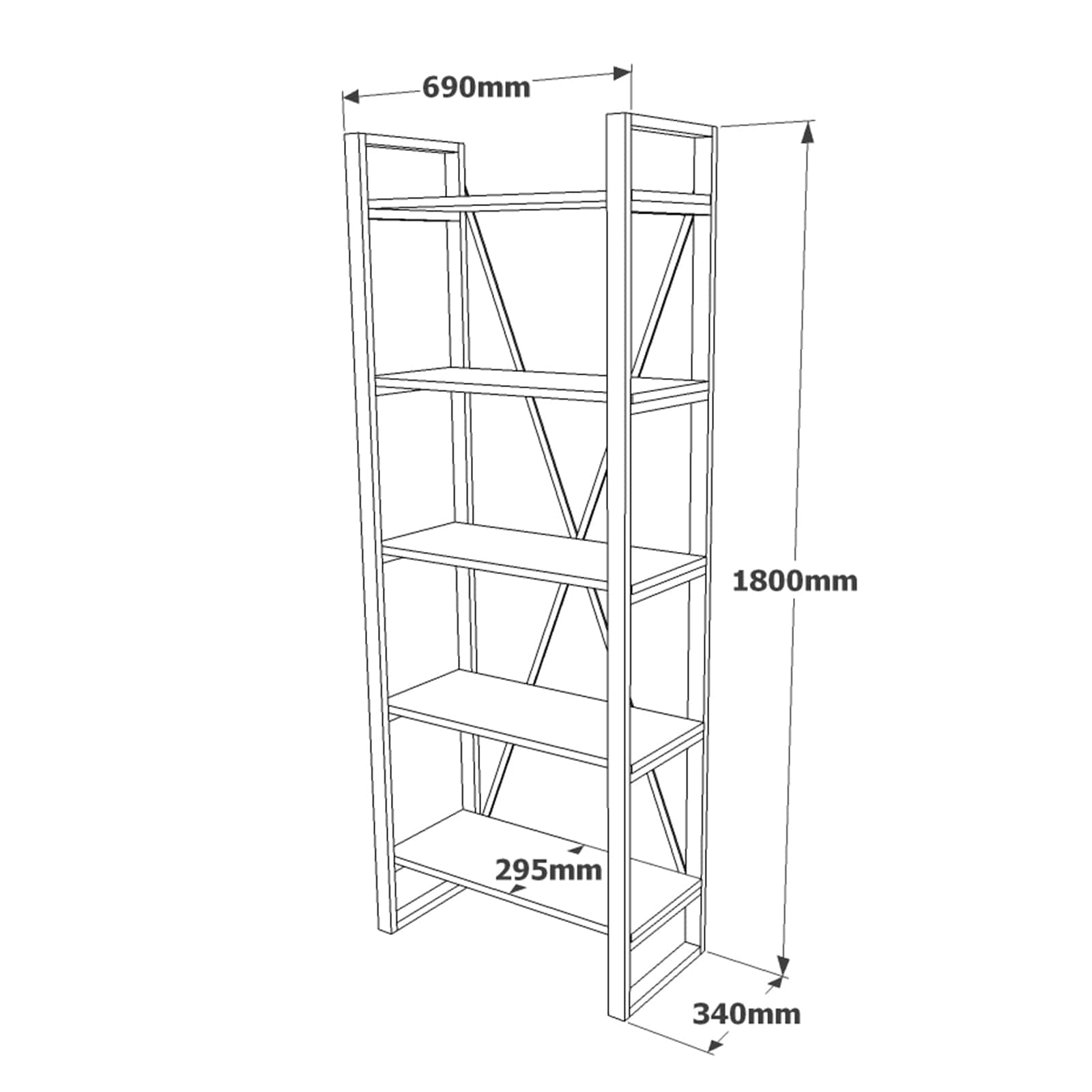 مكتبة ڤوياج- L - Shelving