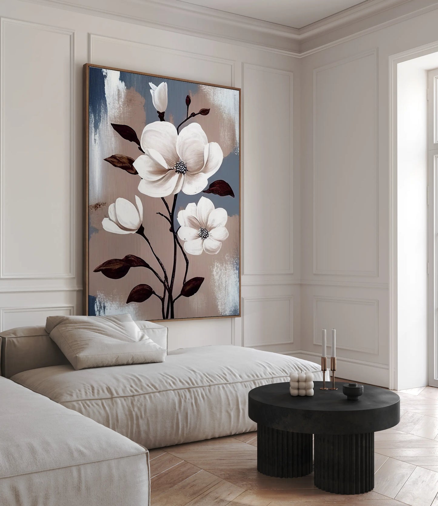 Floral Canvas Wall Art SAD932 - Posters, Prints, & Visual Artwork