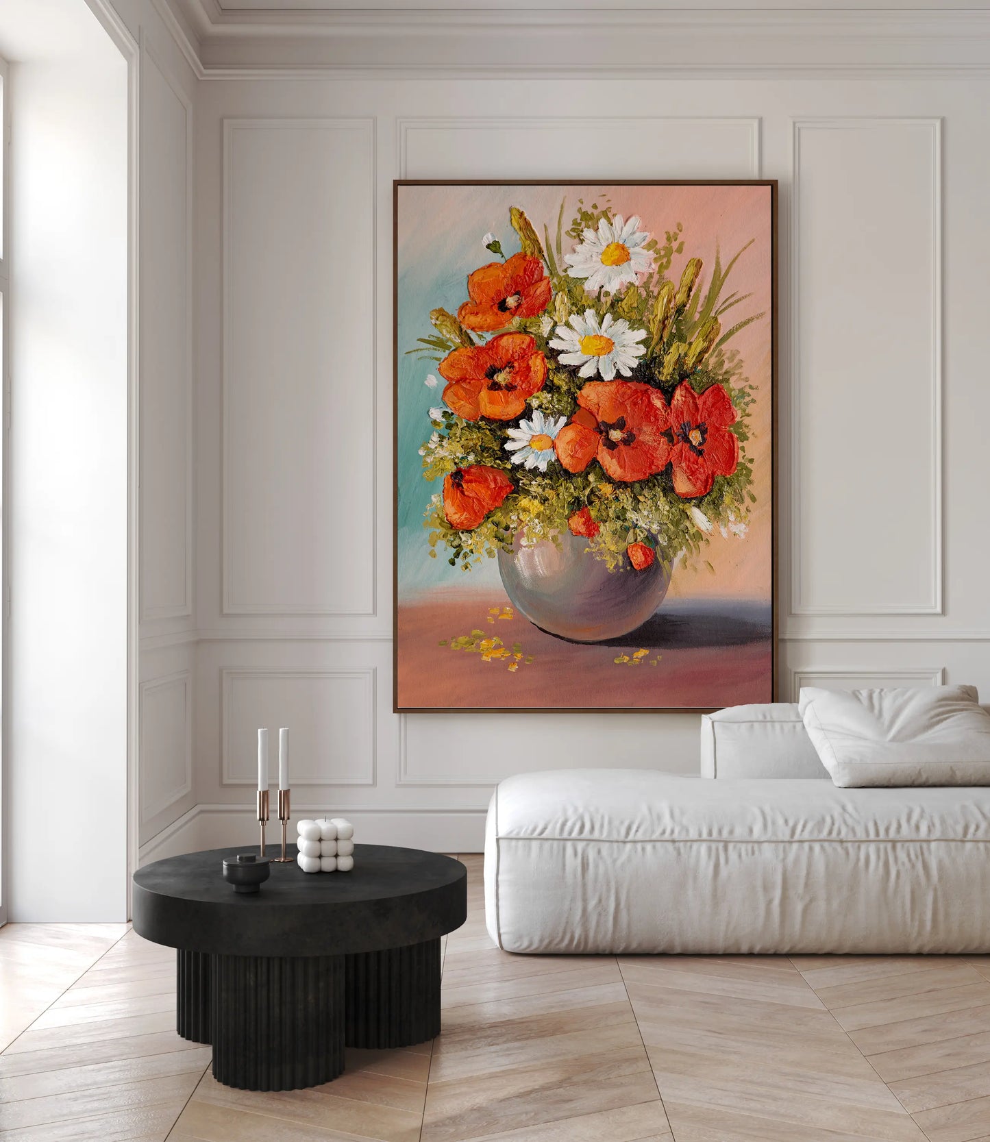 Floral Canvas Wall Art SAD966 - Posters, Prints, & Visual Artwork