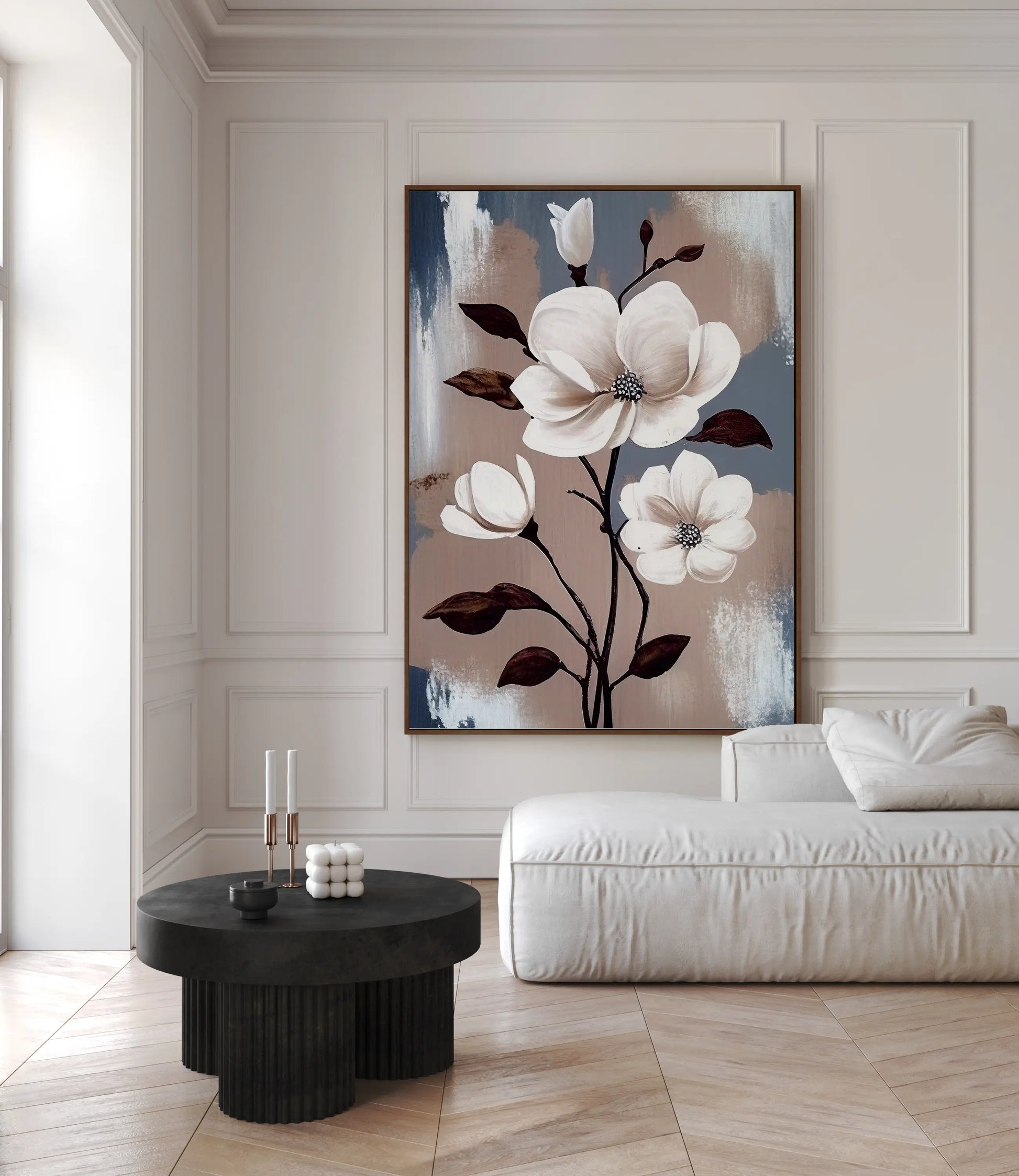 Floral Canvas Wall Art SAD932 - Posters, Prints, & Visual Artwork