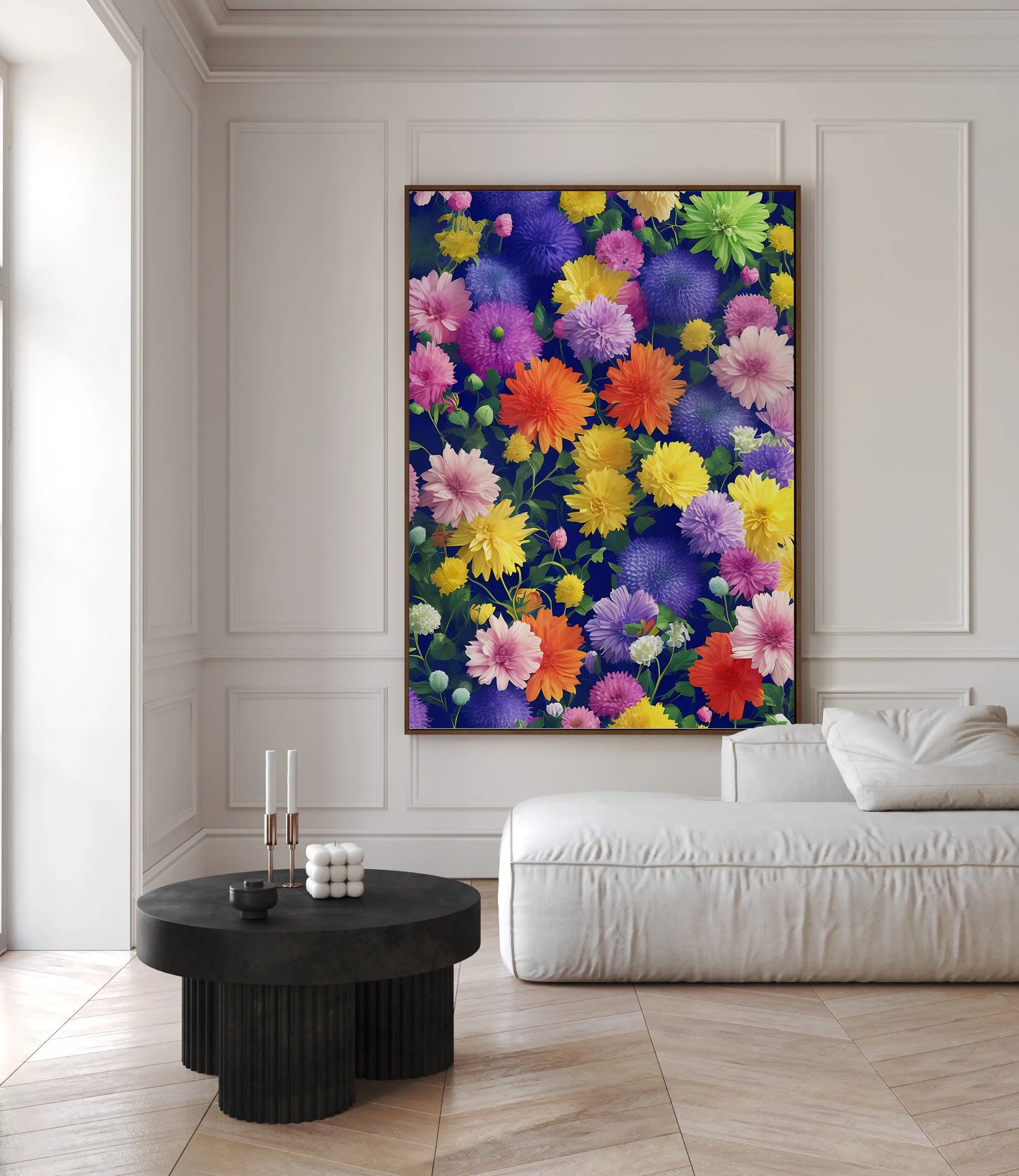 Floral Canvas Wall Art SAD898 - Posters, Prints, & Visual Artwork