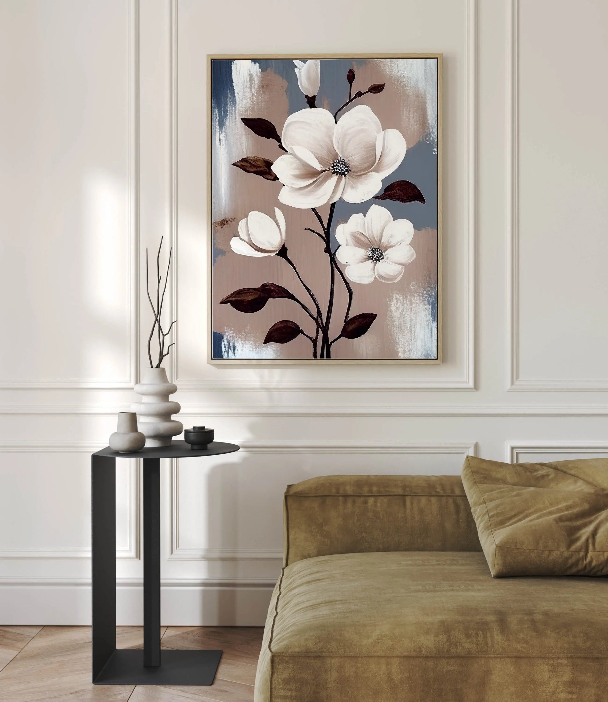 Floral Canvas Wall Art SAD932 - Posters, Prints, & Visual Artwork