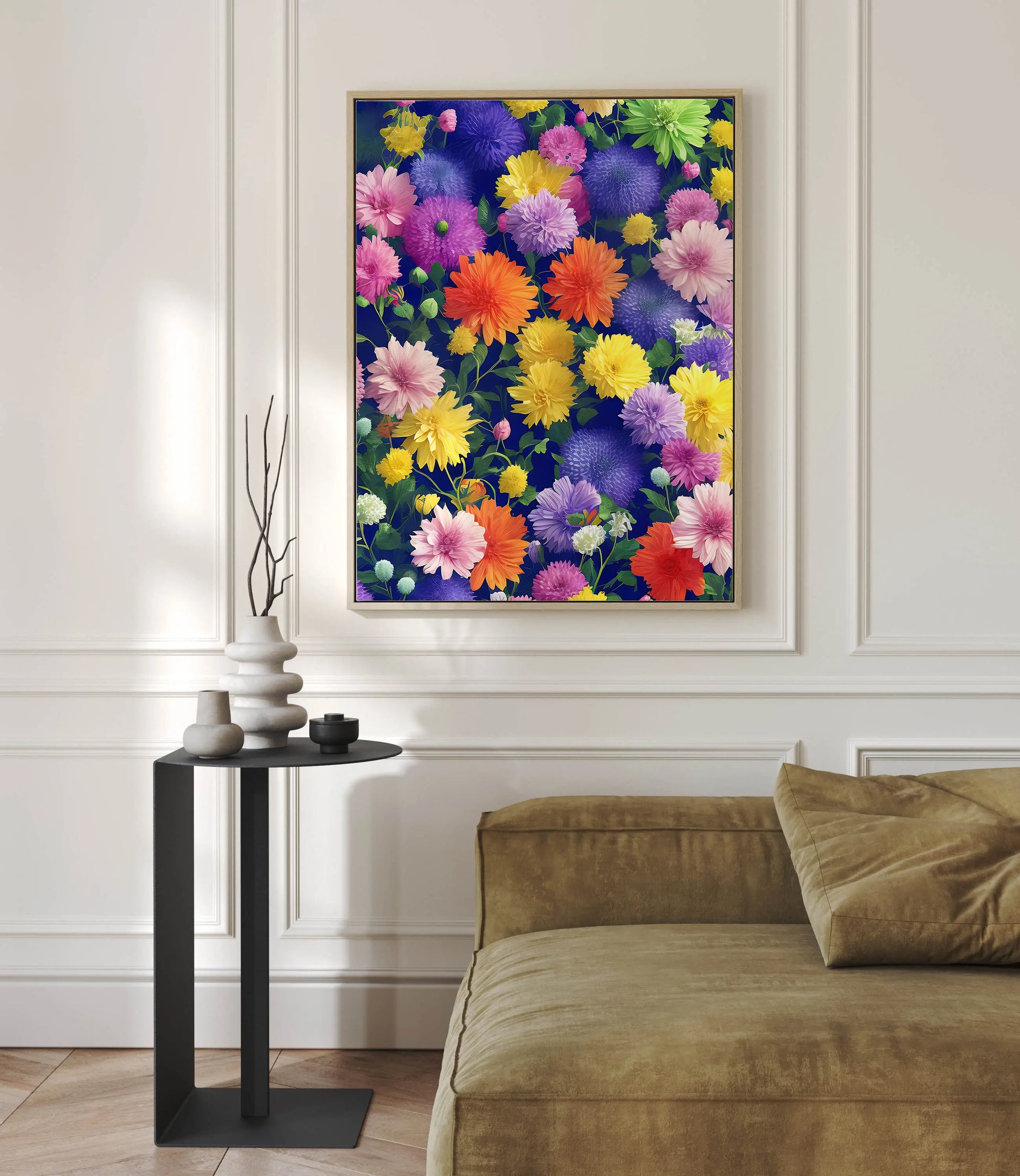 Floral Canvas Wall Art SAD898 - Posters, Prints, & Visual Artwork