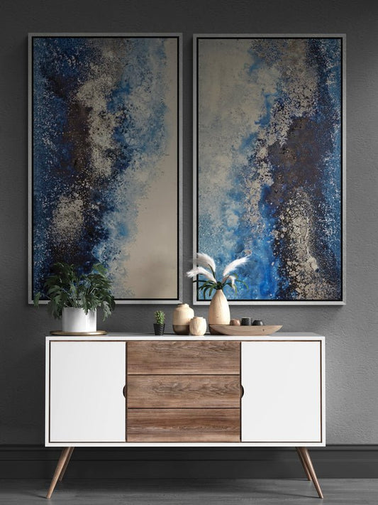 Blue rift - Canvas Paints