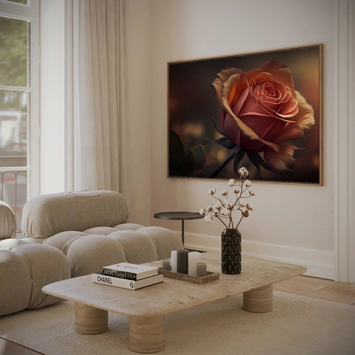 Floral Canvas Wall Art SAD1723 - Posters, Prints, & Visual Artwork