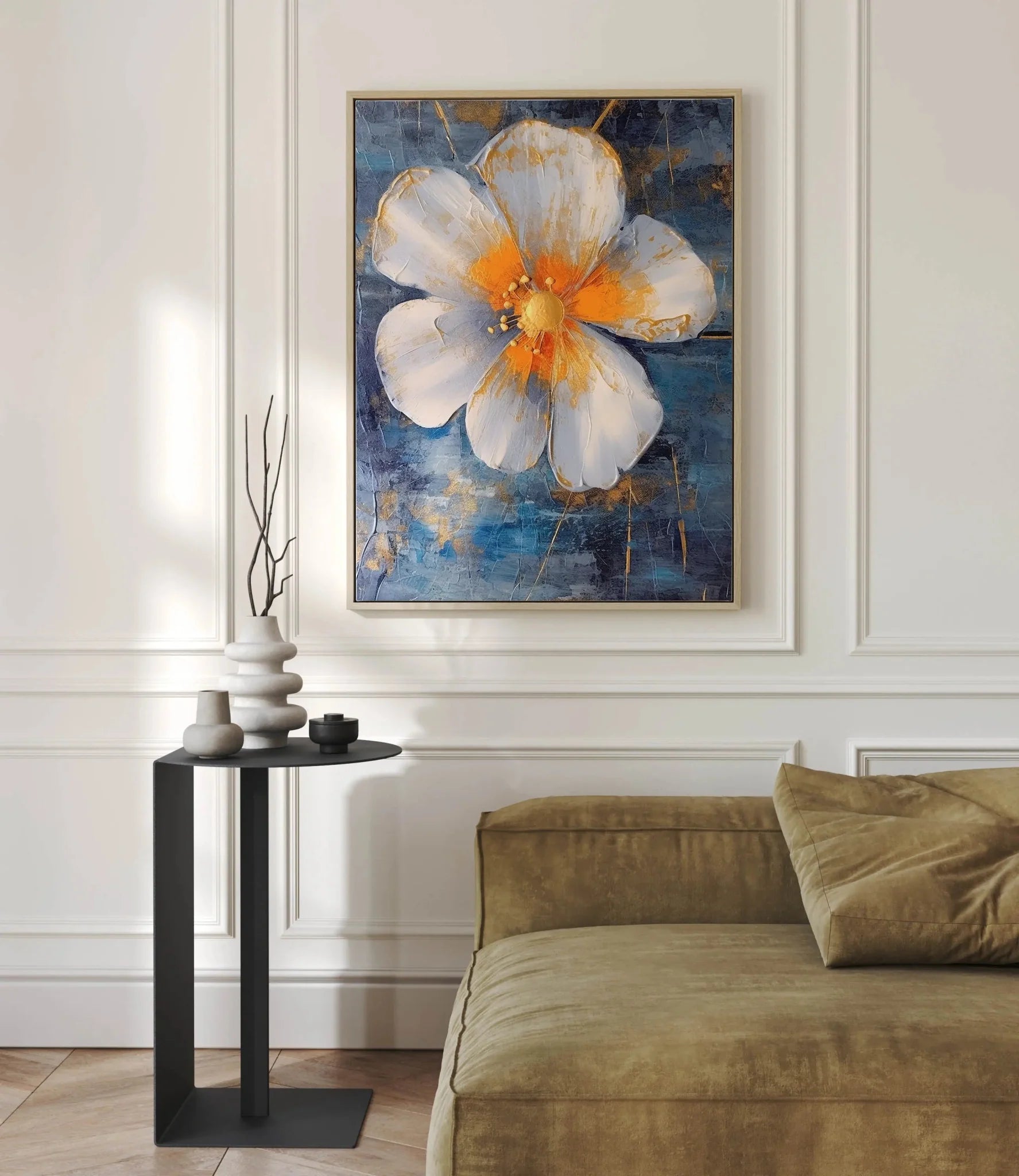 Floral Canvas Wall Art SAD680 - Posters, Prints, & Visual Artwork