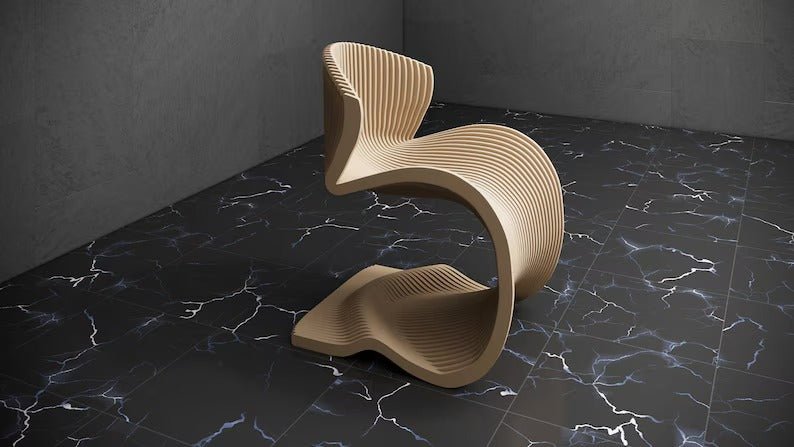 Snake Chair - Wooden Chair